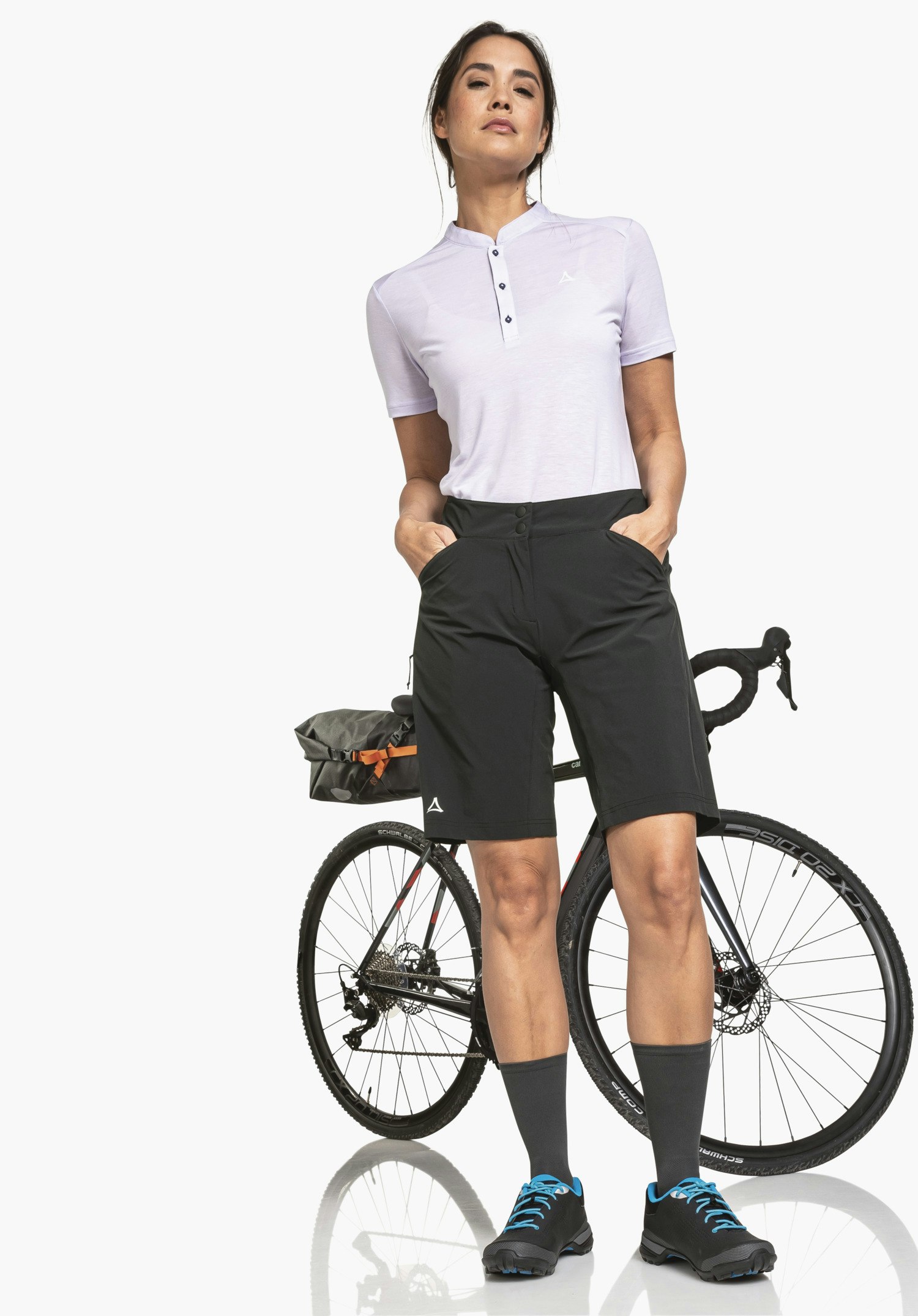 Urban, quick-drying bike shorts