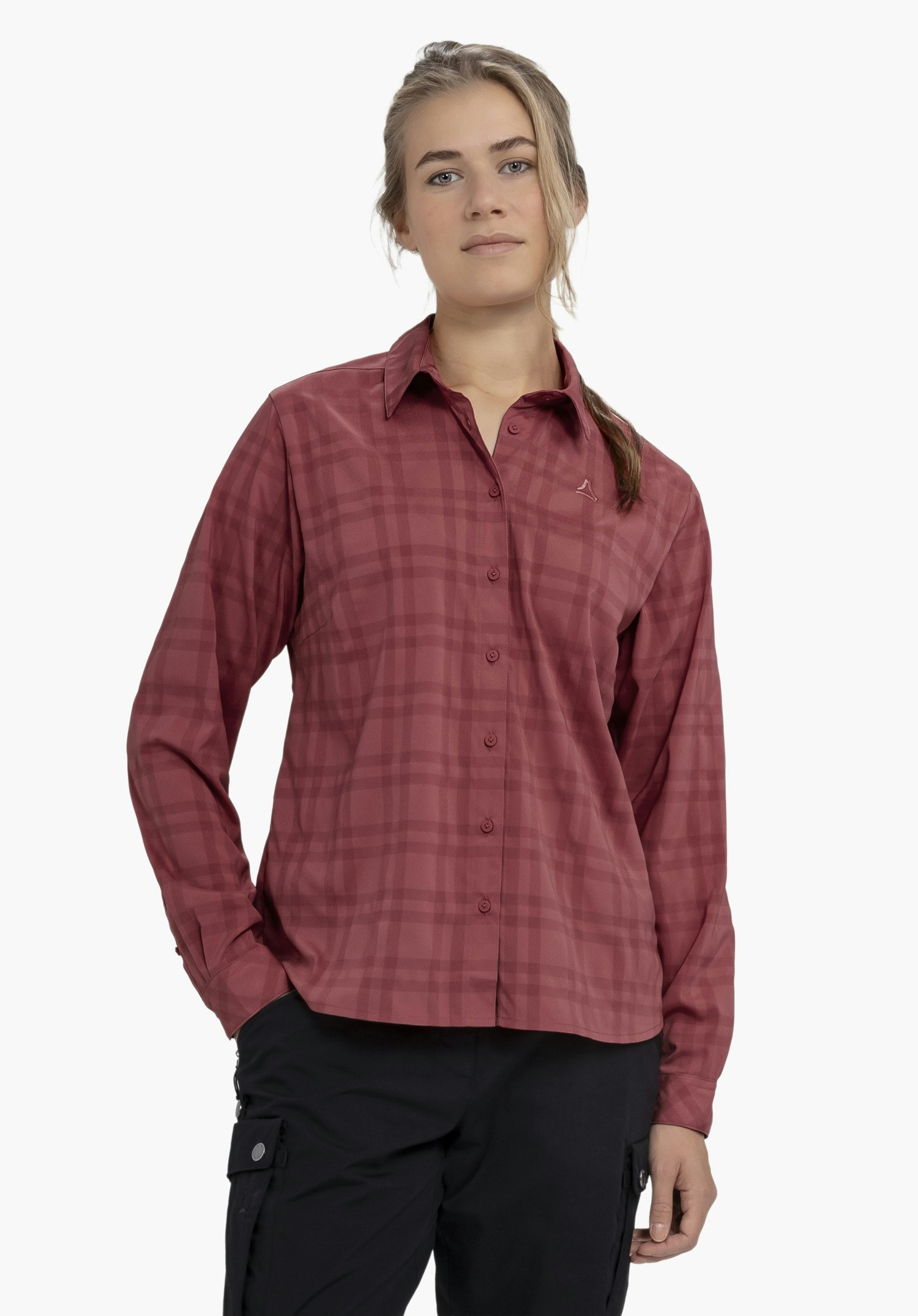 Hiking blouse with UV protection
