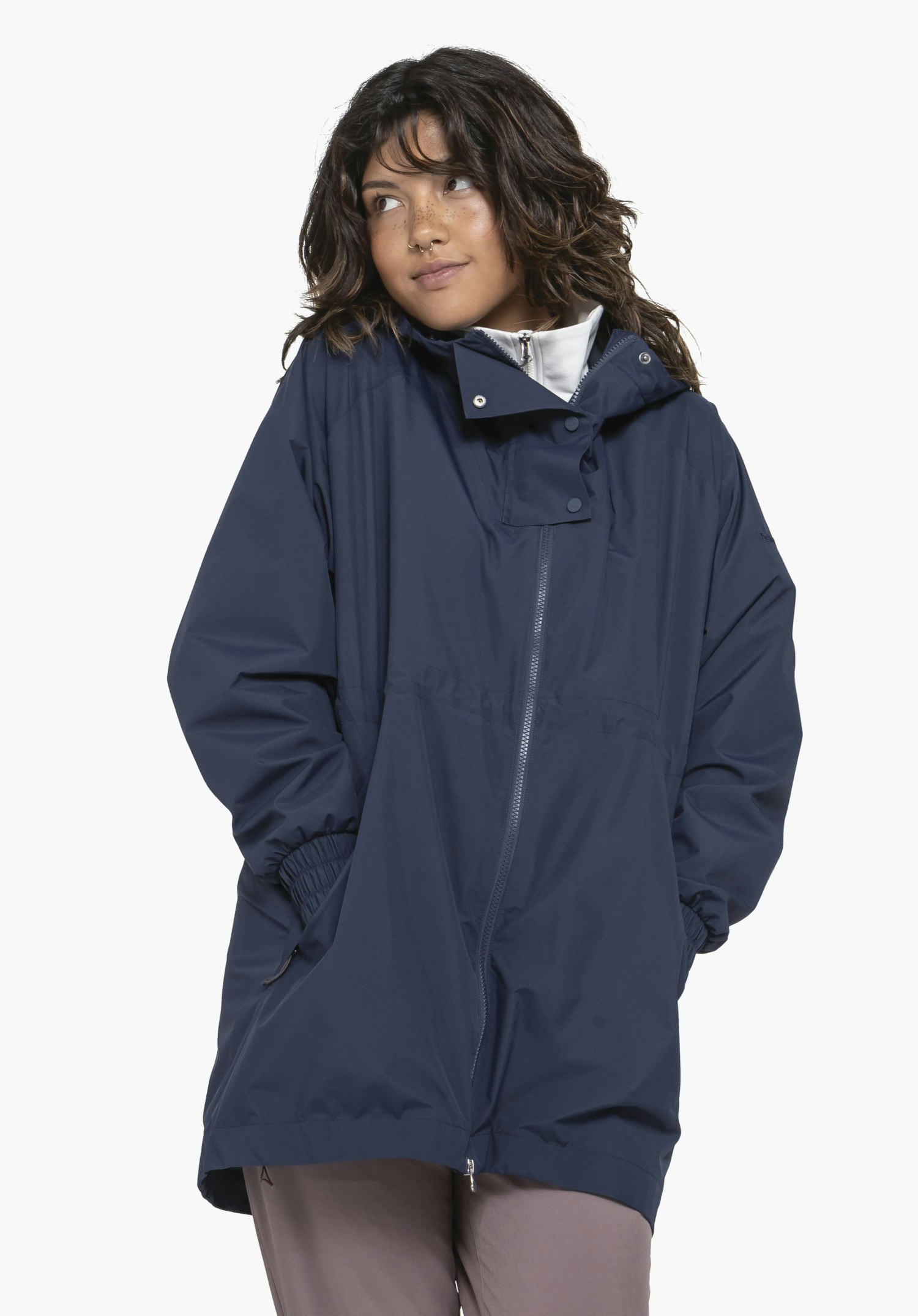 Waterproof rain parka for every day