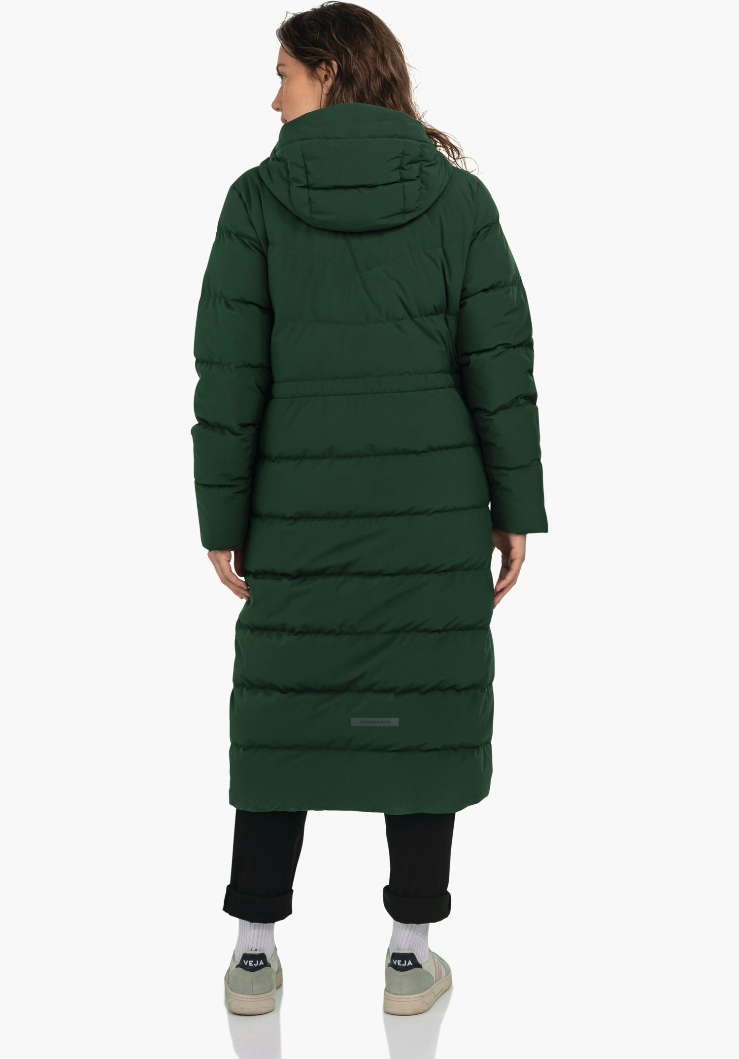 Feel-good down coat made from soft material