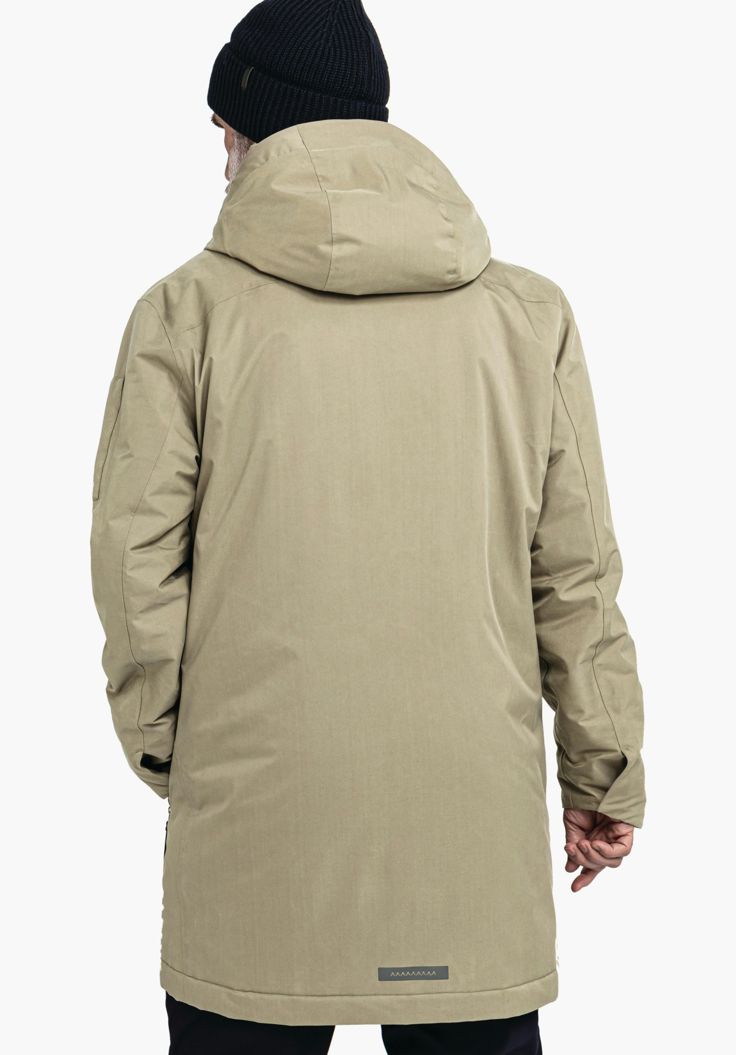 Winter coat made from innovative materials