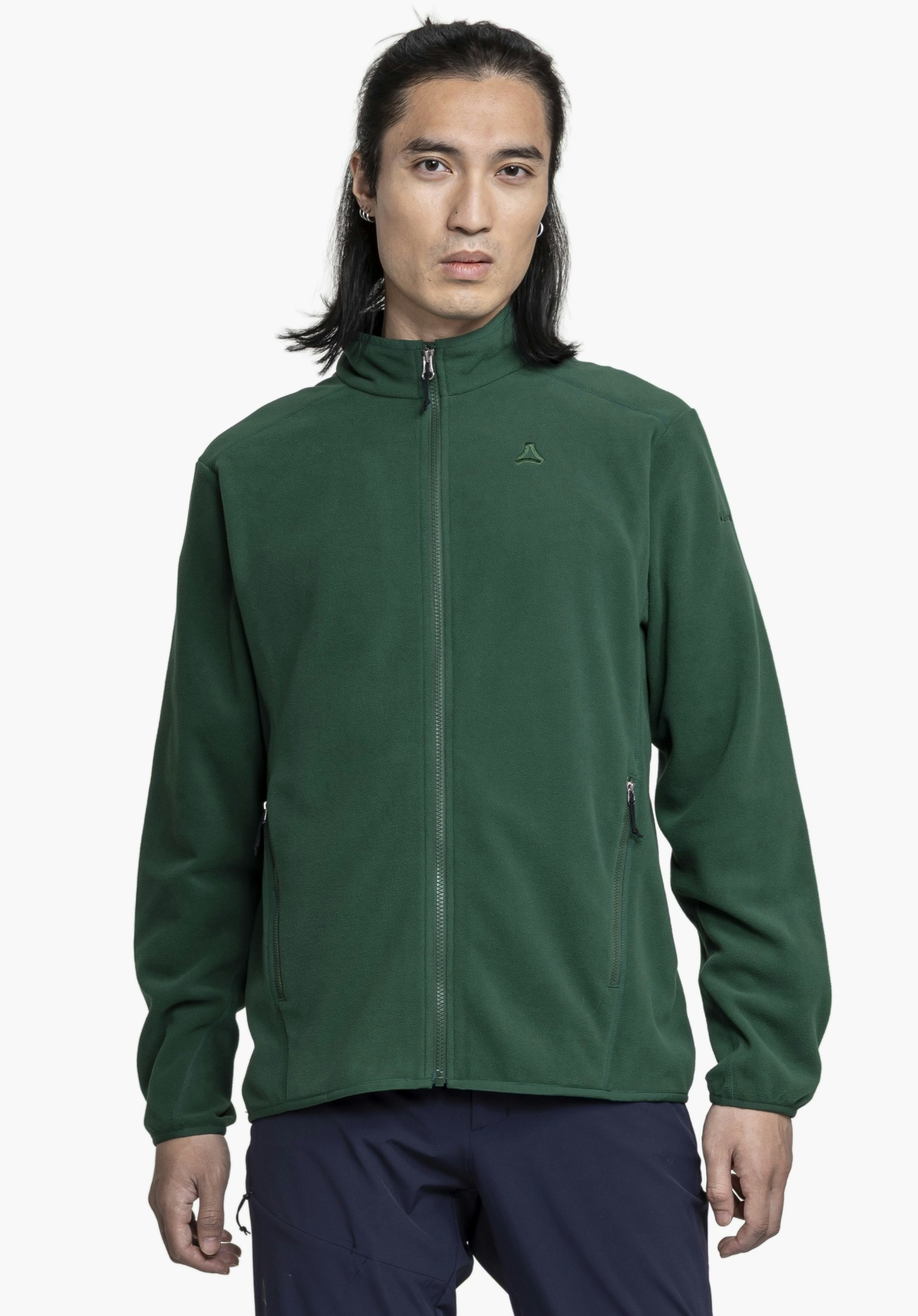 Lightweight fleece jacket for hiking