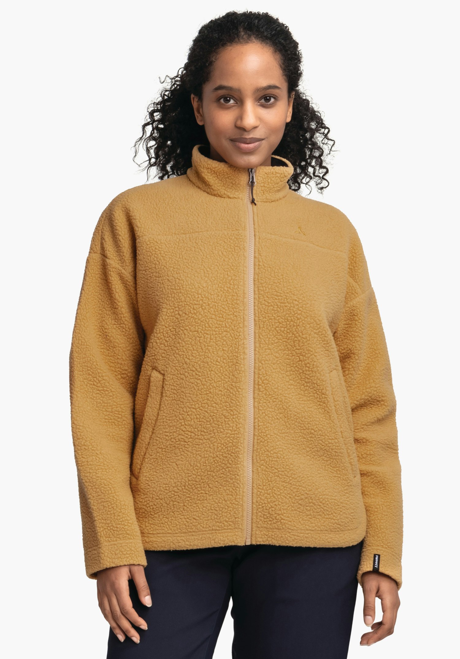 Cozy and warm Sherpa fleece jacket