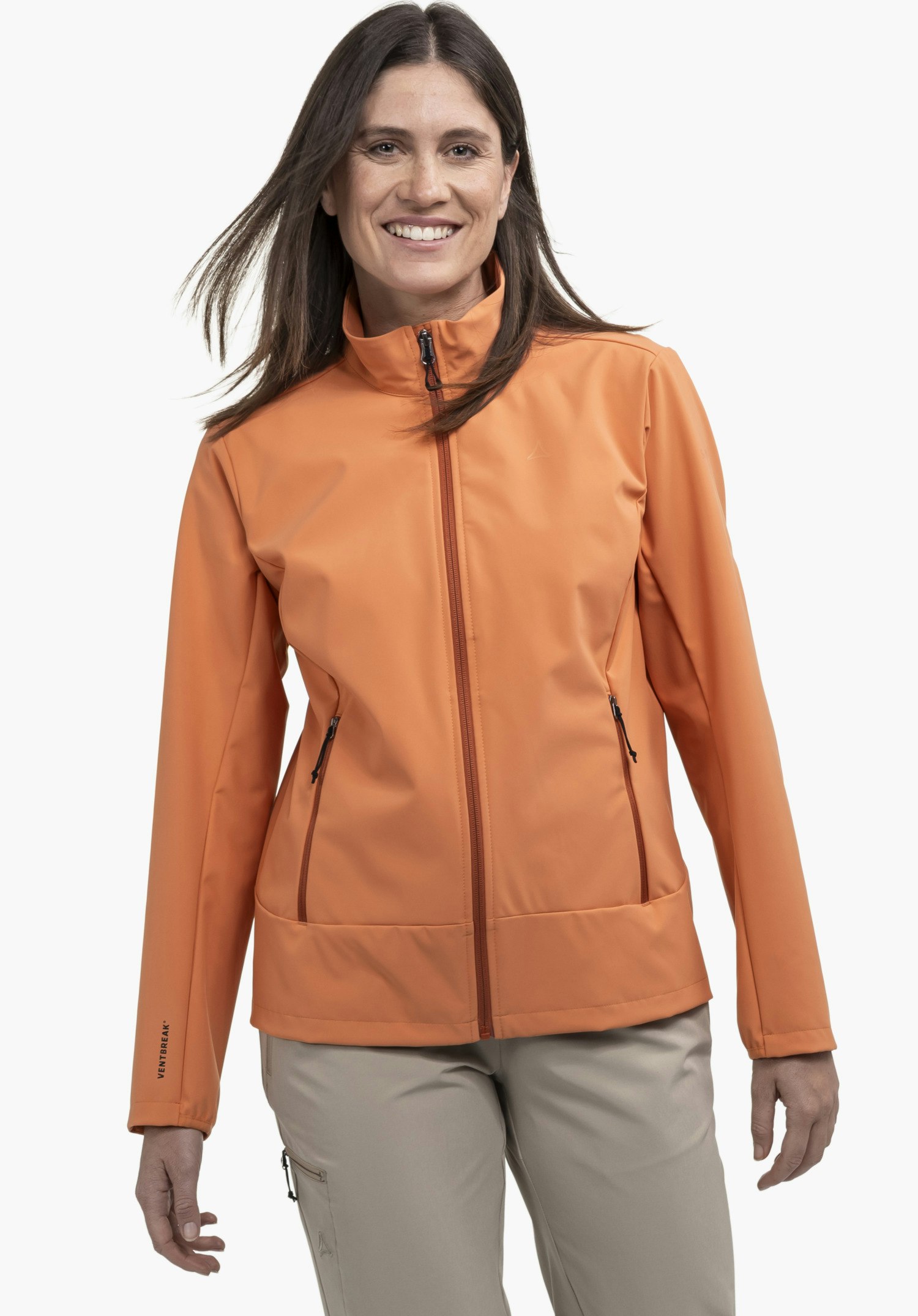 VENTURI® softshell jacket with stand-up collar
