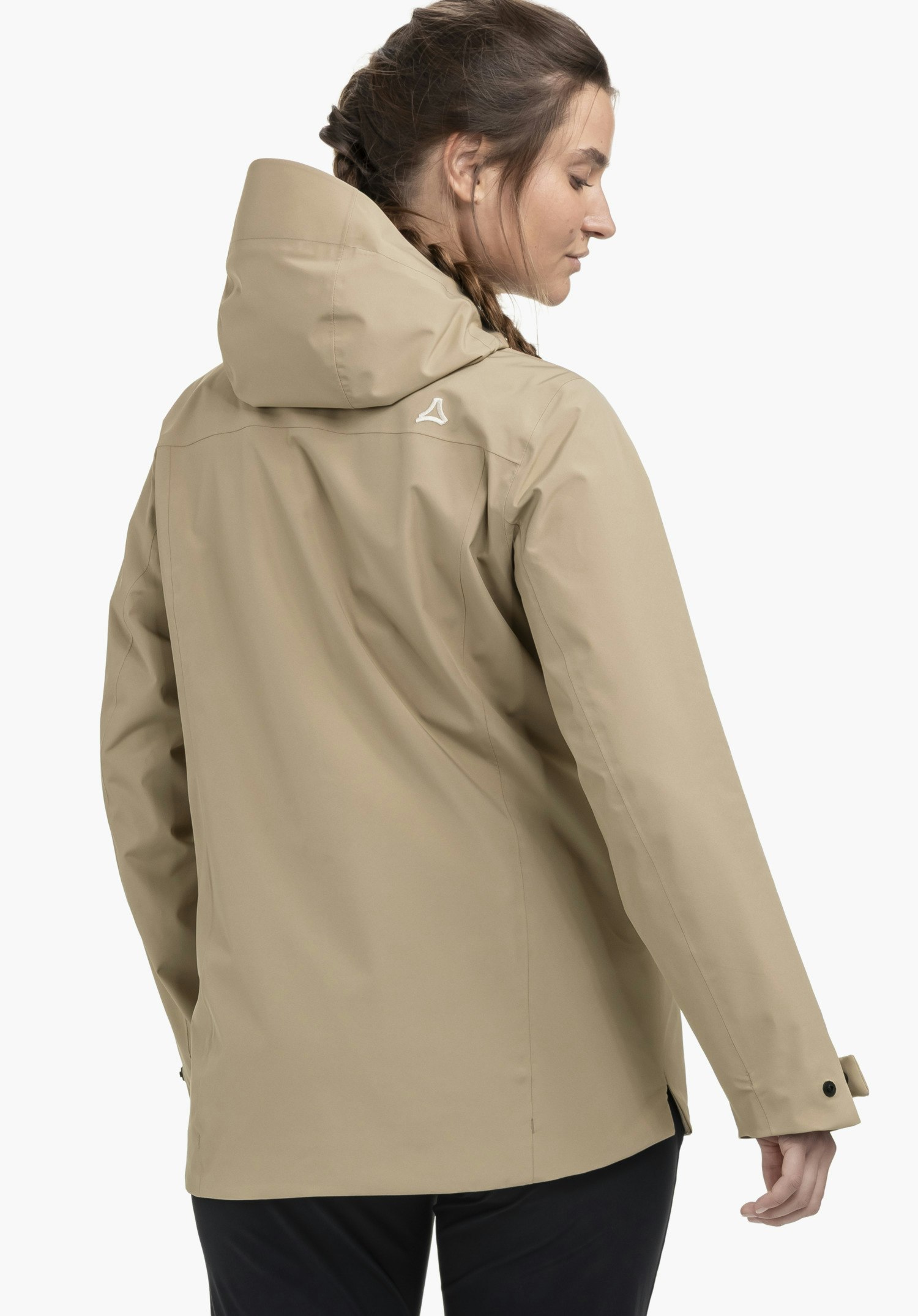 Sustainable, waterproof outdoor jacket