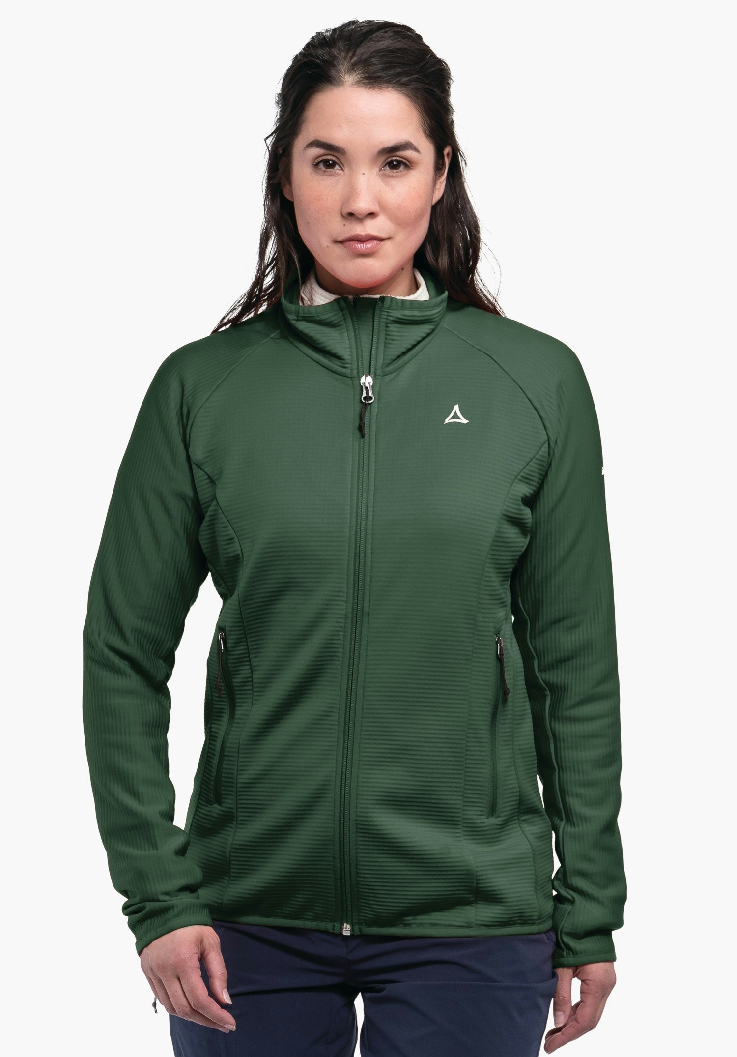 Fleece jacket for sporty hikes