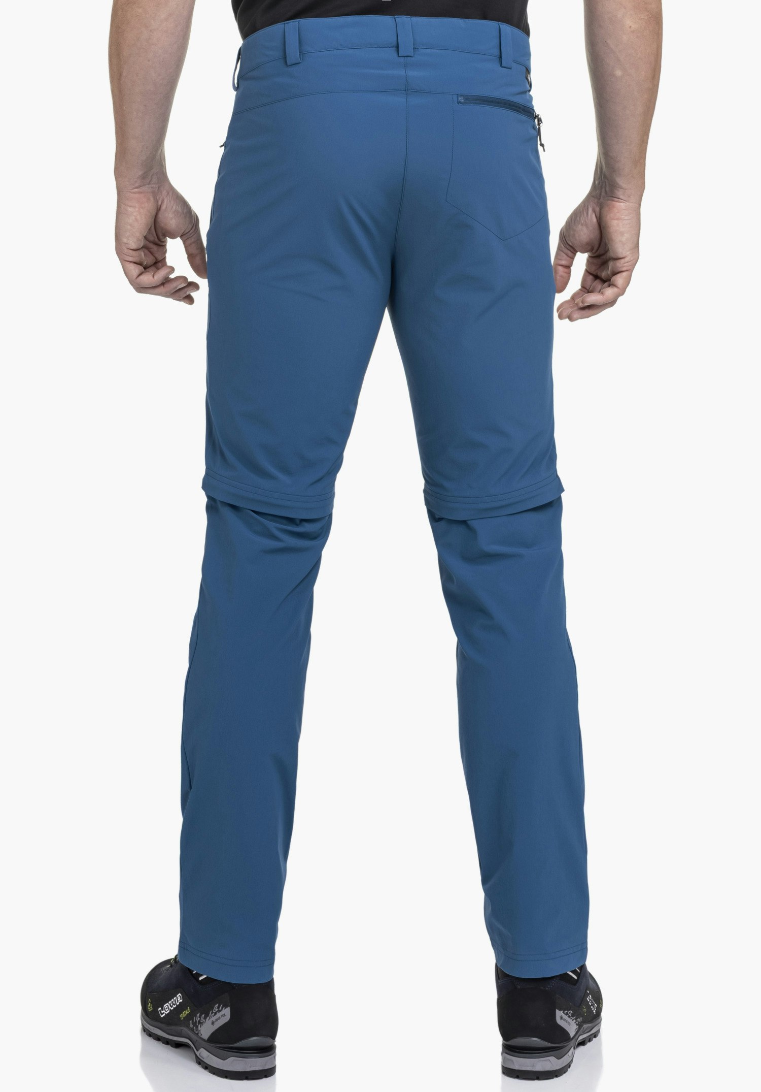 Hiking pants zip-off to Bermudas