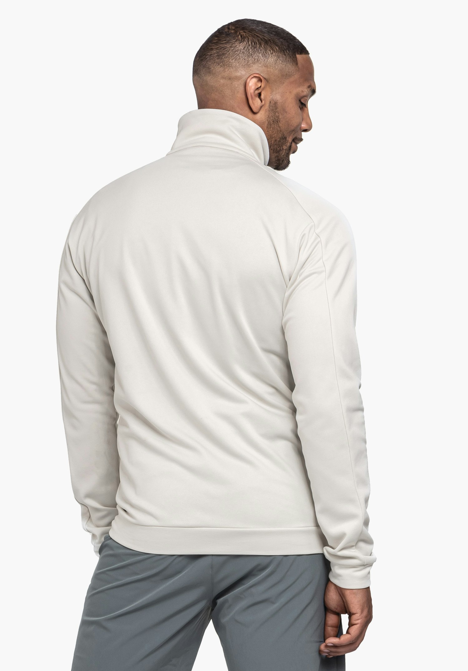 Recyclable half-zip fleece