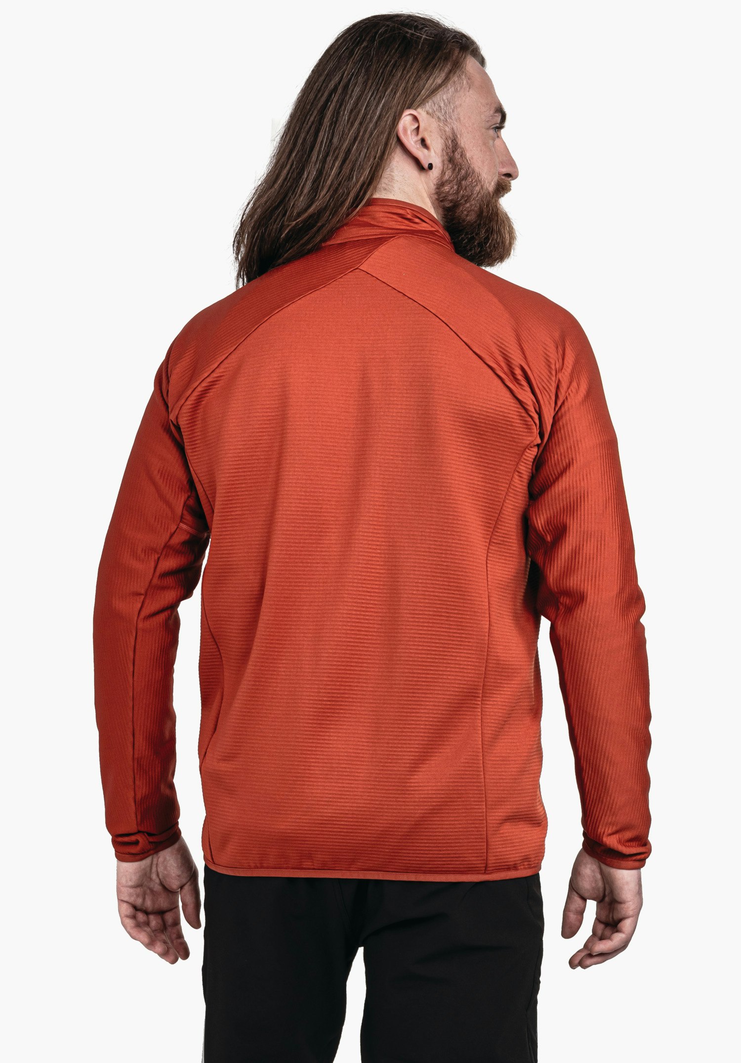 Fleece jacket for sporty hikes