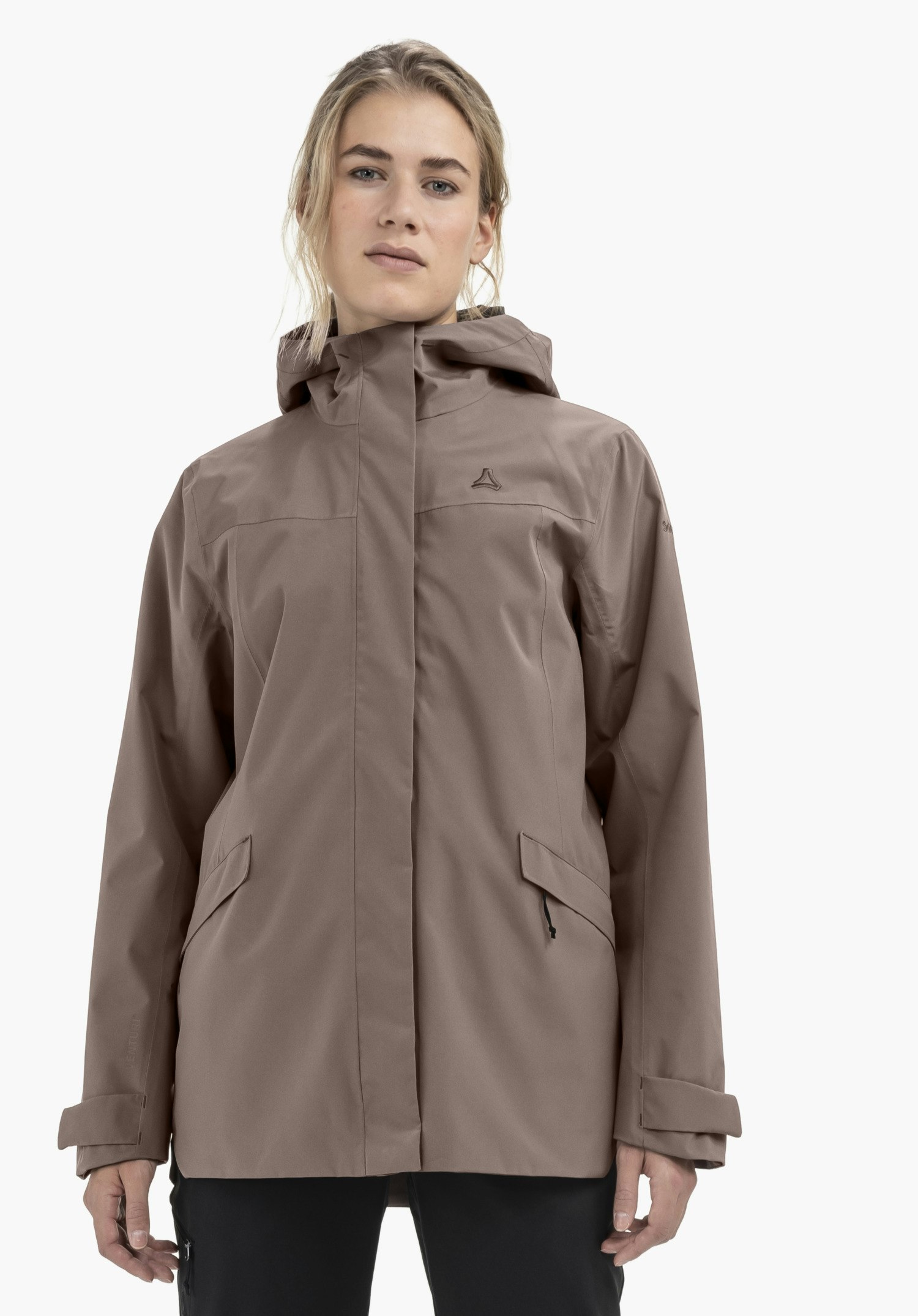 Sustainable, waterproof outdoor jacket