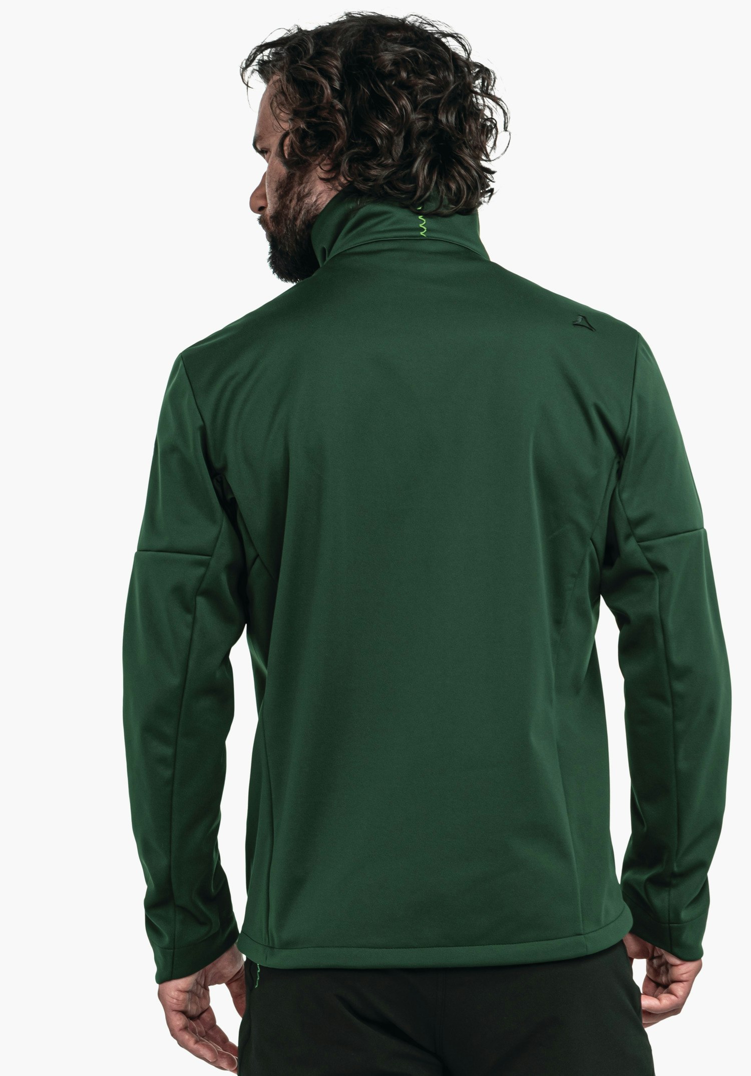 Warming softshell jacket for hiking