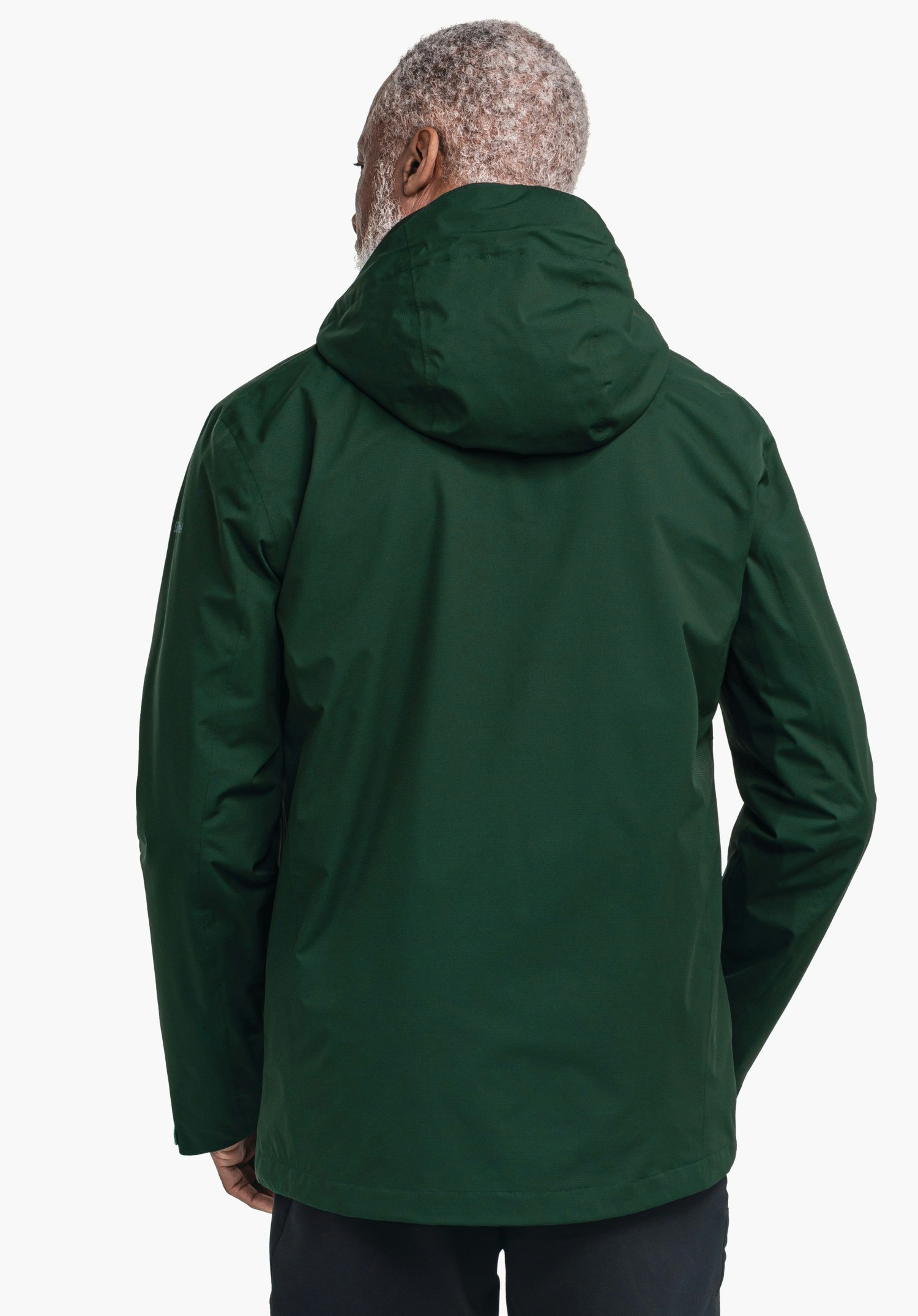 Robust, wind- and waterproof rain jacket
