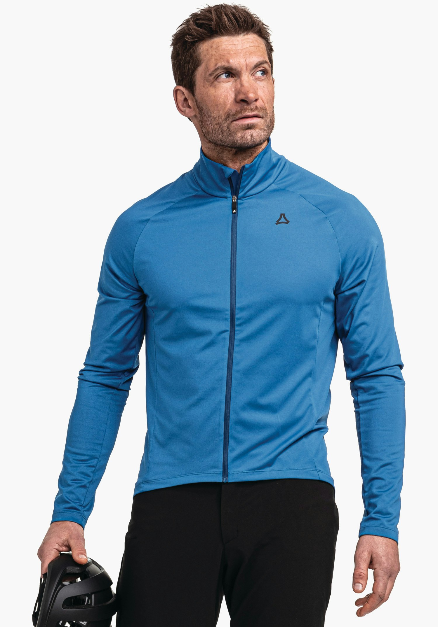 Cycling jersey with 2 back pockets