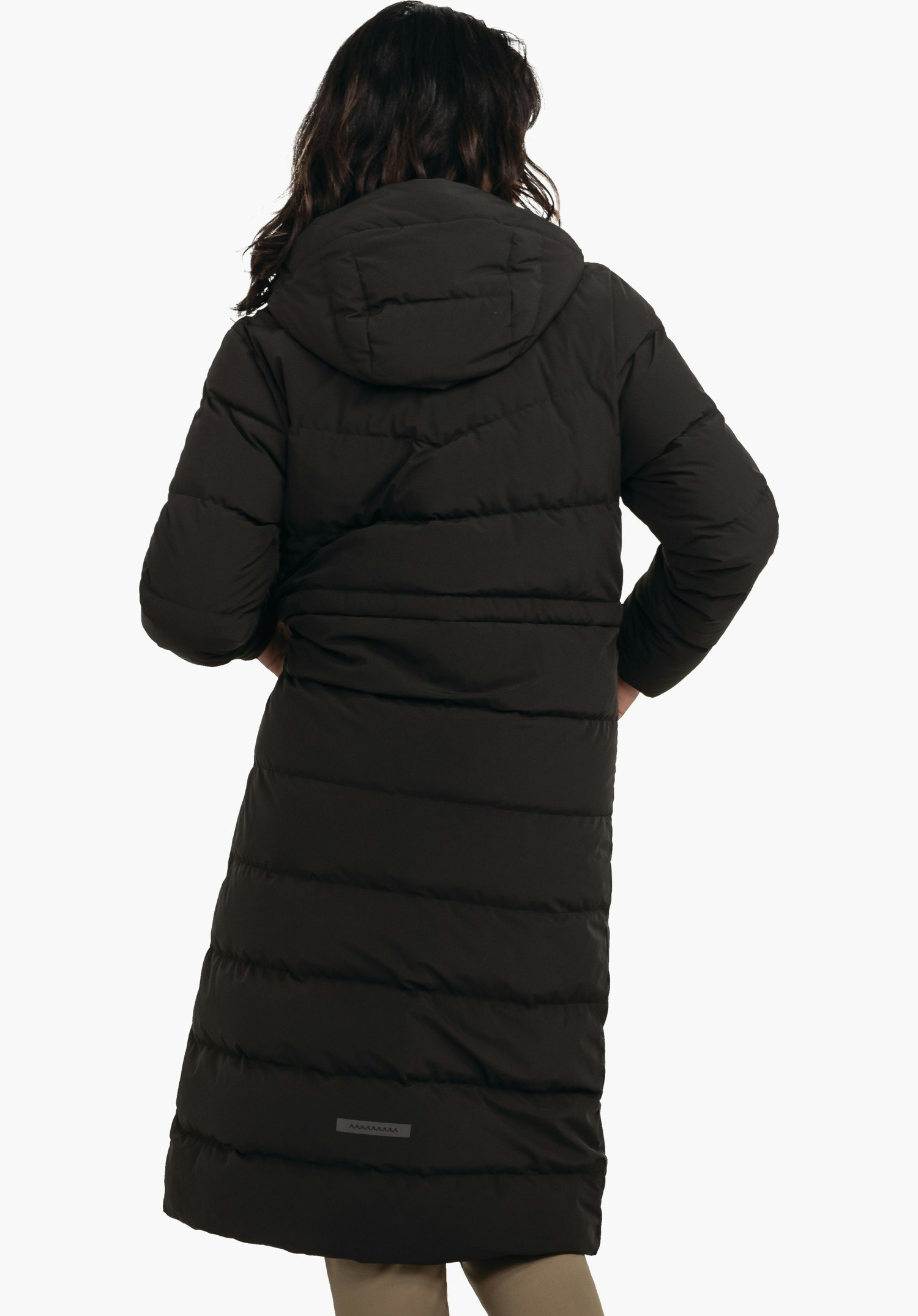 Feel-good down coat made from soft material