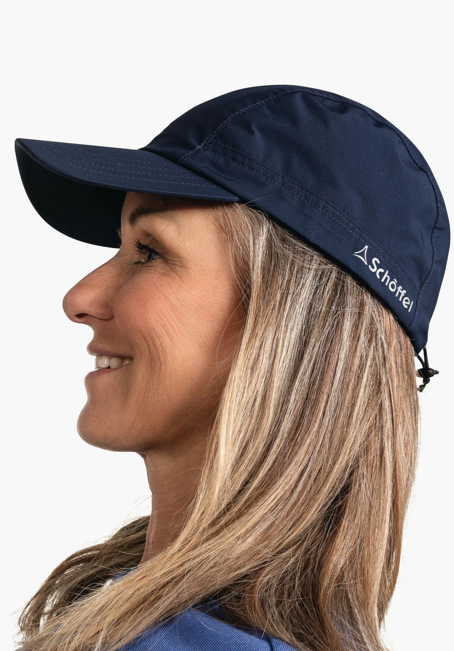 Wind- and waterproof rain cap