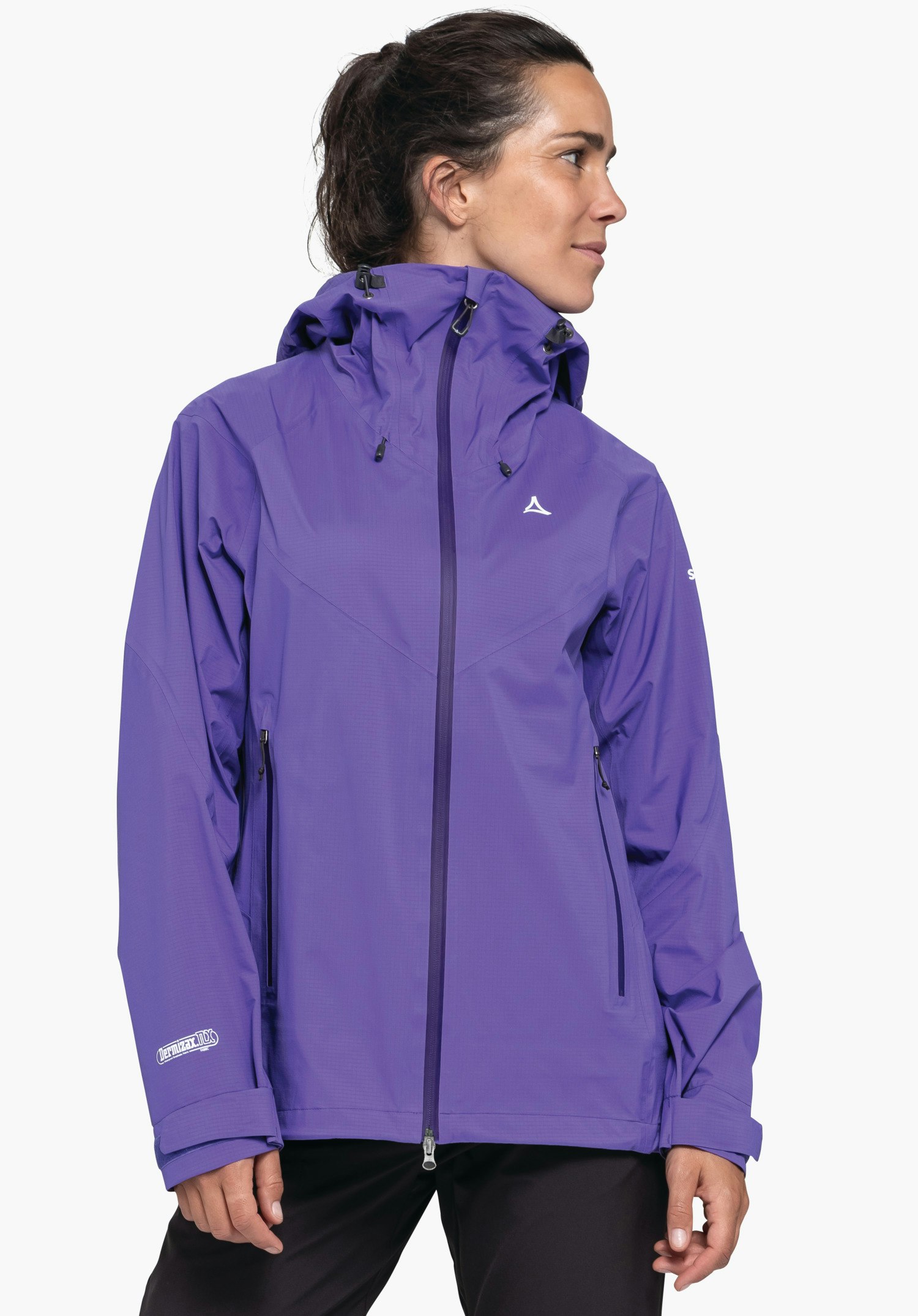 Absolutely waterproof 3-layer jacket