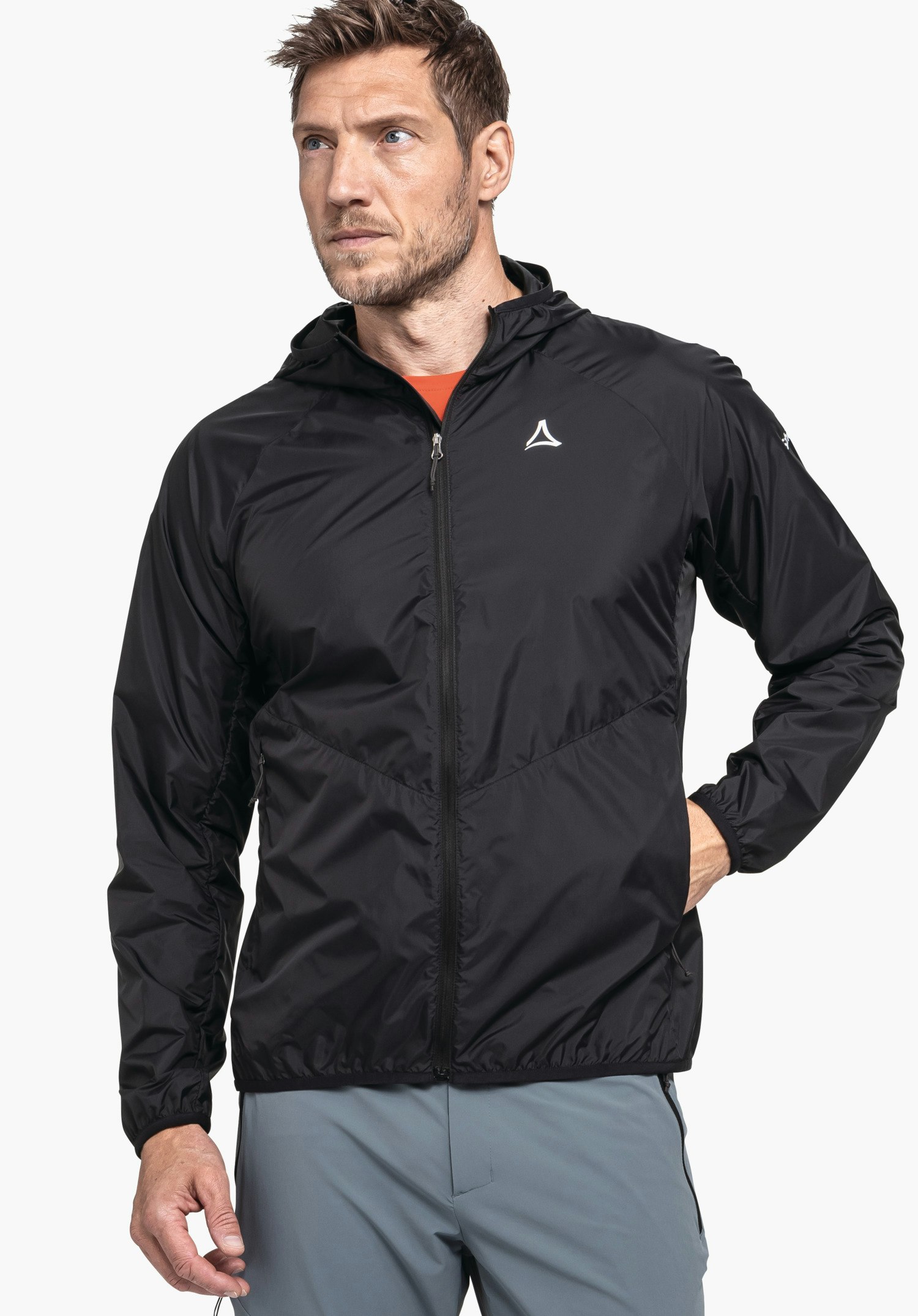 Very light windbreaker for hiking