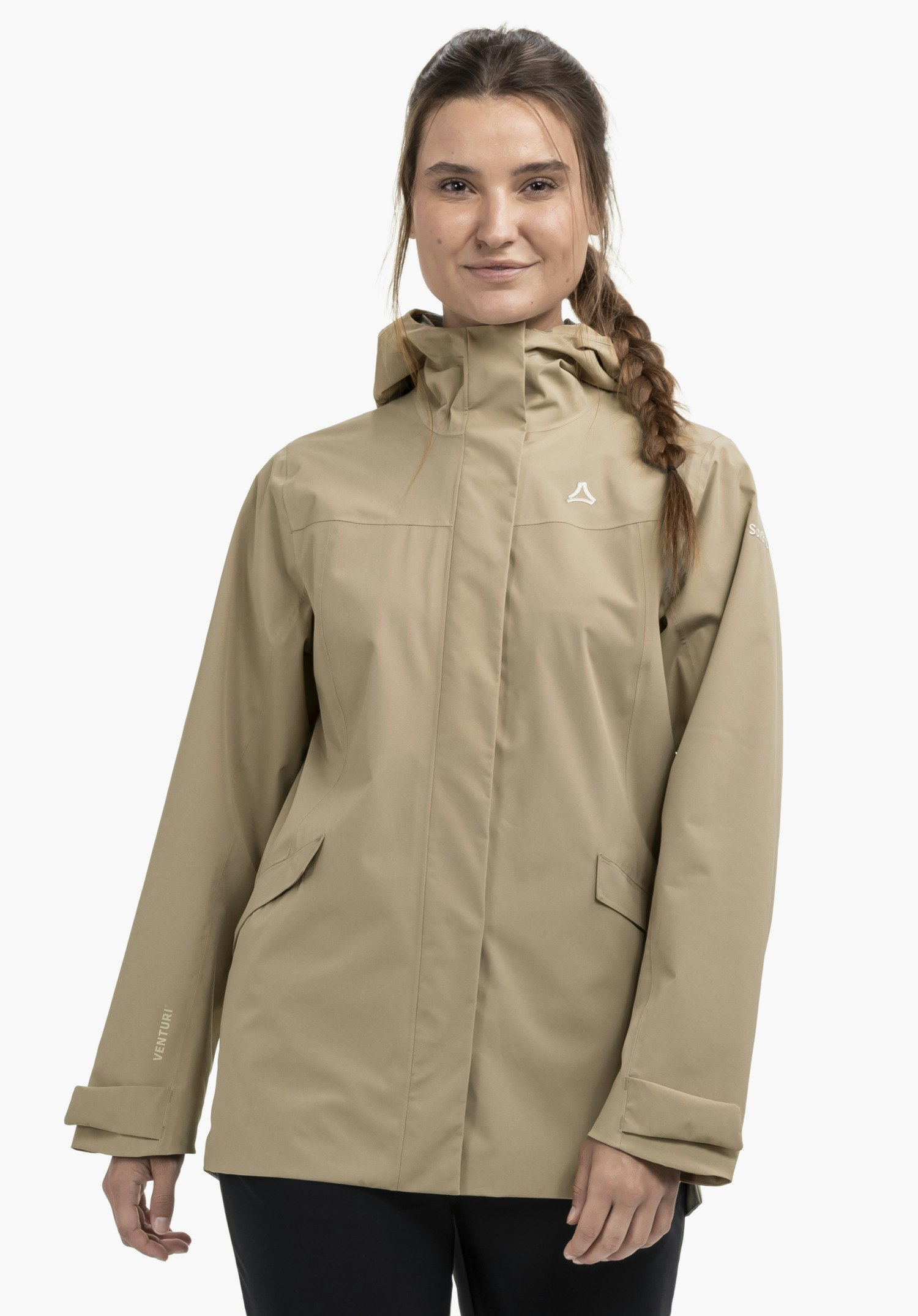 Sustainable, waterproof outdoor jacket