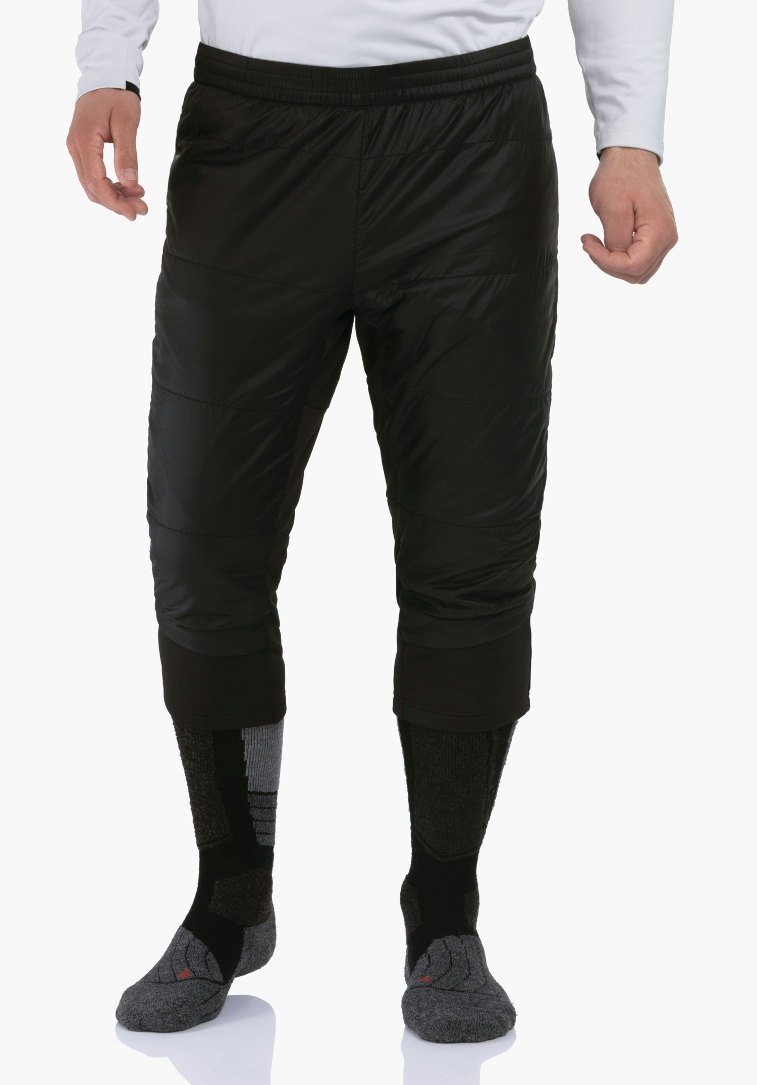 3/4 hybrid pants for warm layering