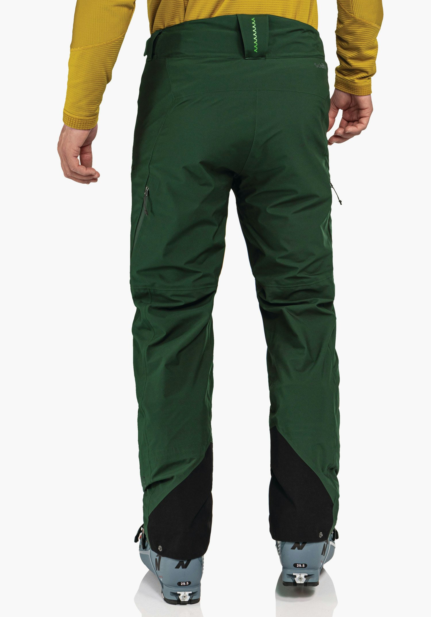 Highly breathable ski touring pants