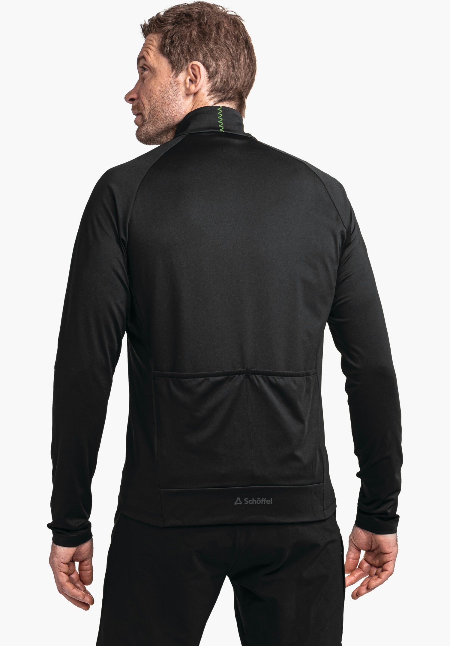 Cycling jersey with 2 back pockets