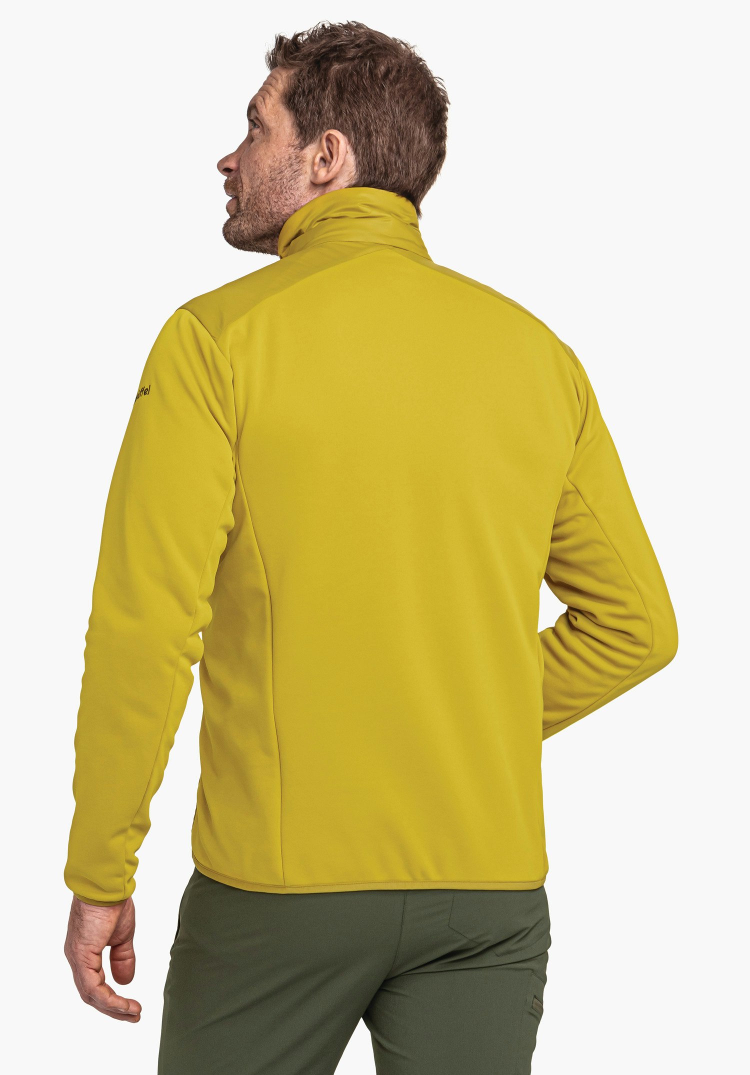 Compressible windproof hybrid jacket