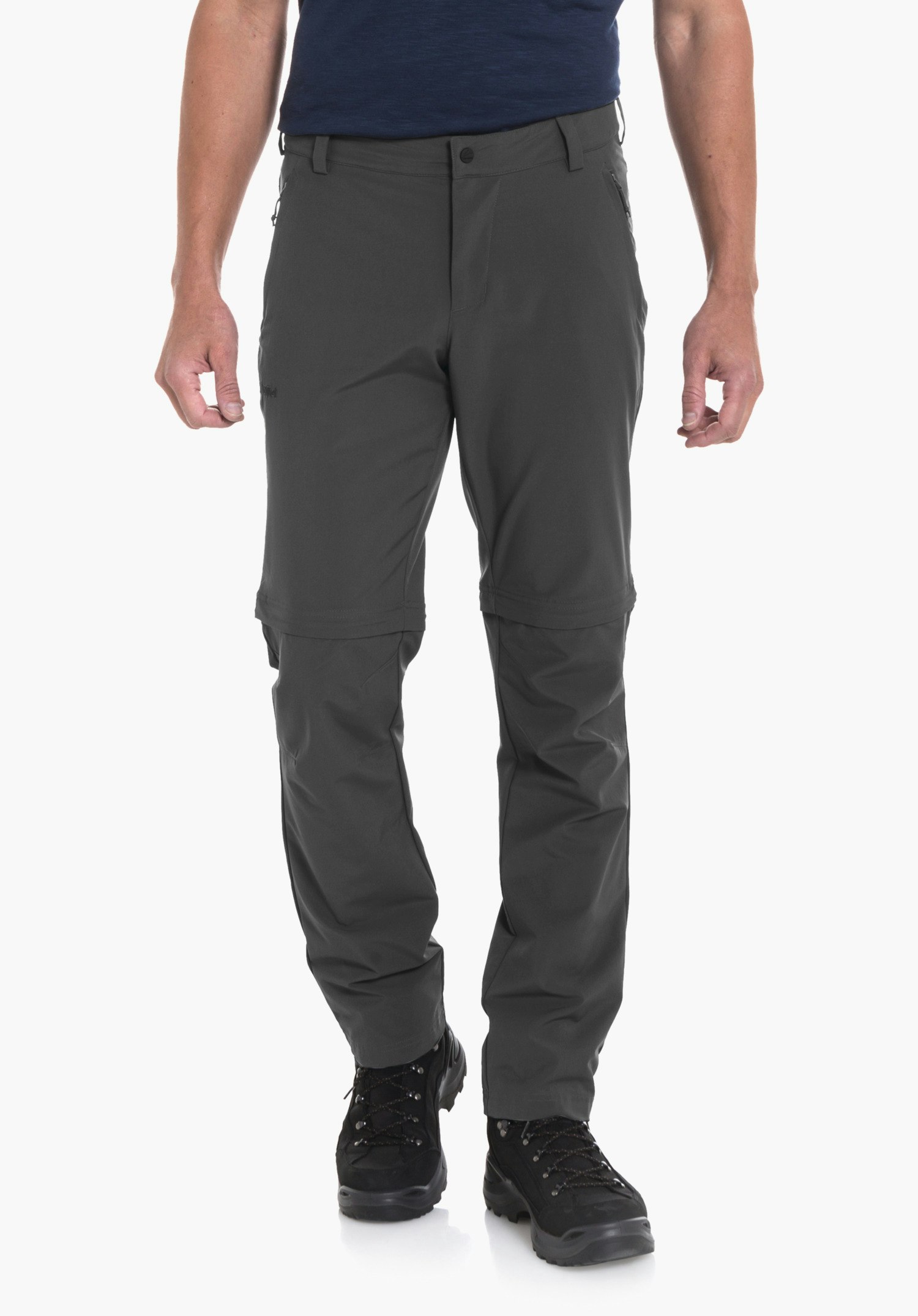 Hiking pants zip-off to Bermudas
