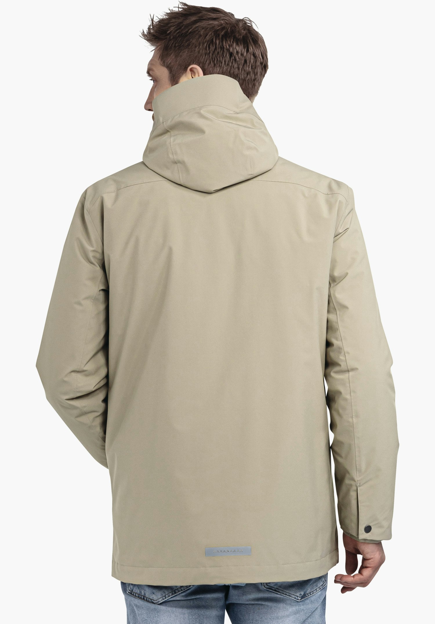 Waterproof 3in1 parka with quilted jacket