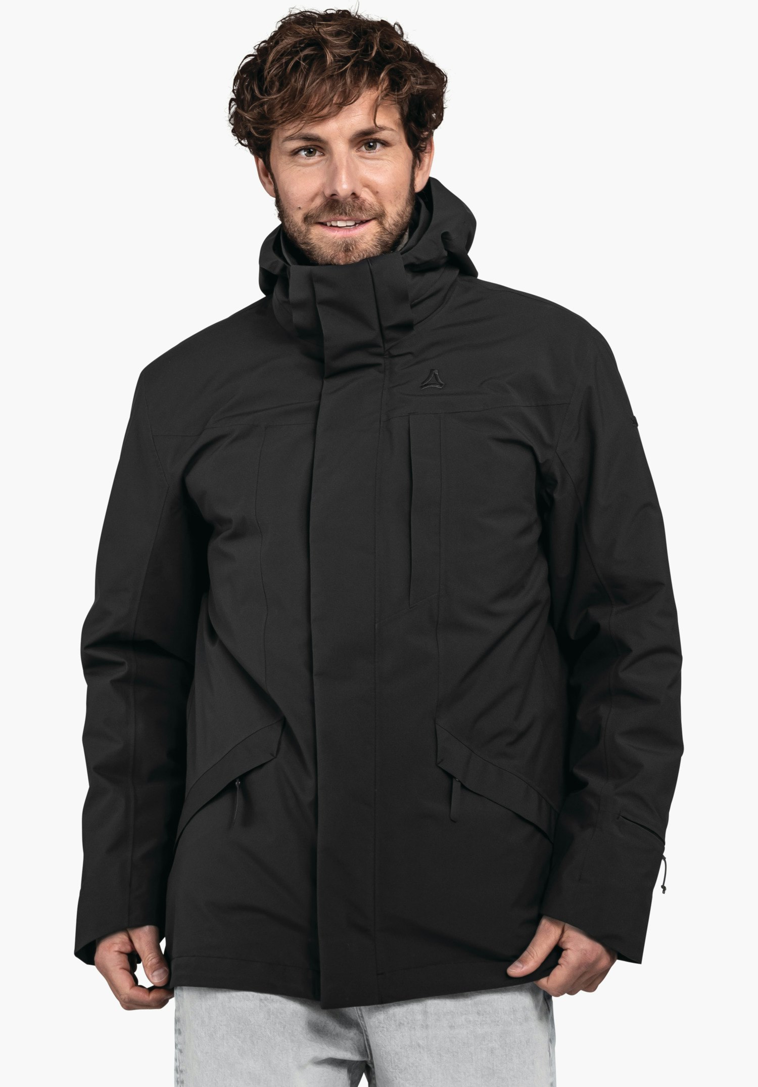 Waterproof 3in1 parka with quilted jacket