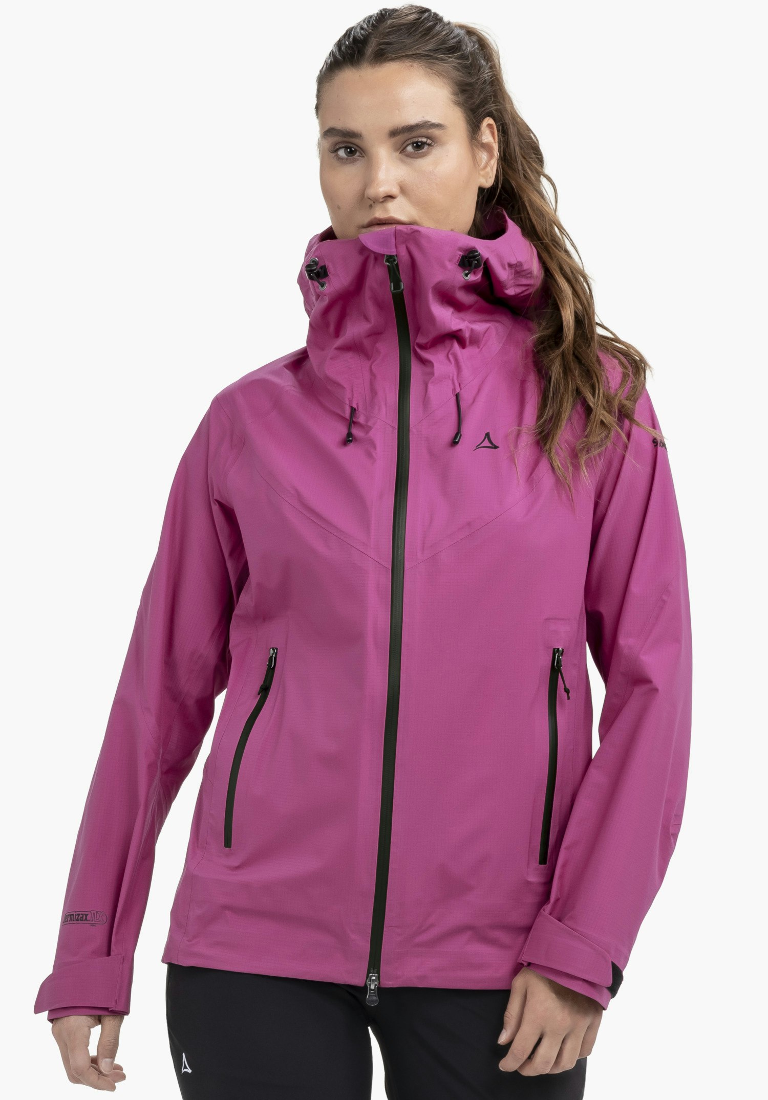 Absolutely waterproof 3-layer jacket