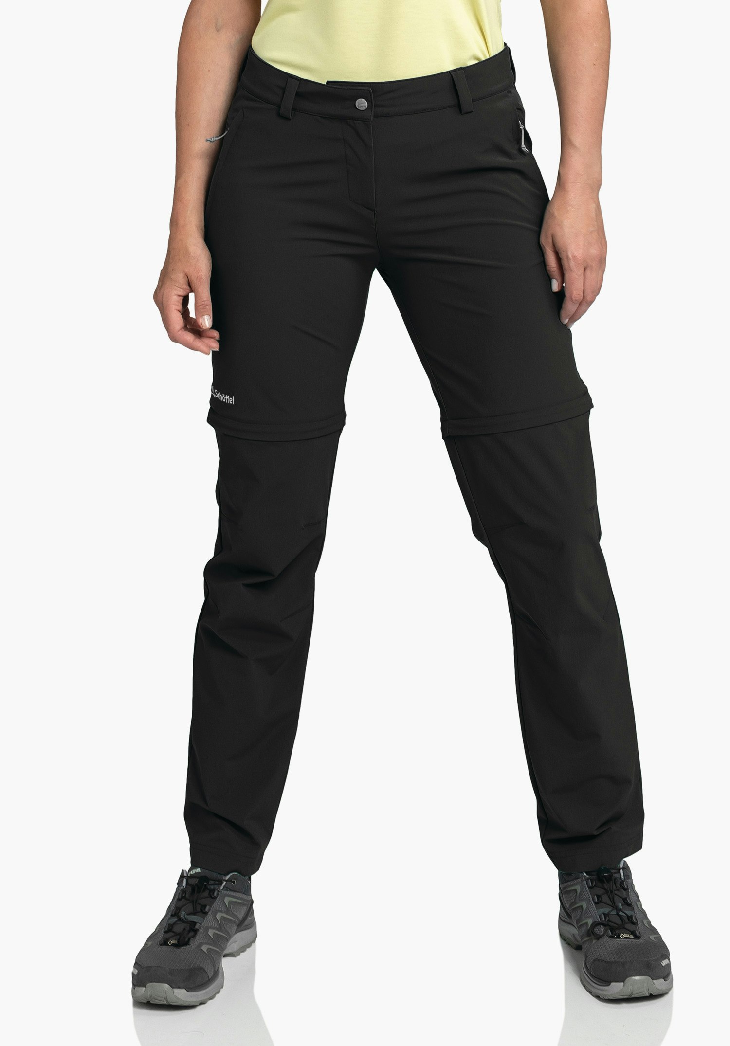 Lightweight hiking pants with zip-off function