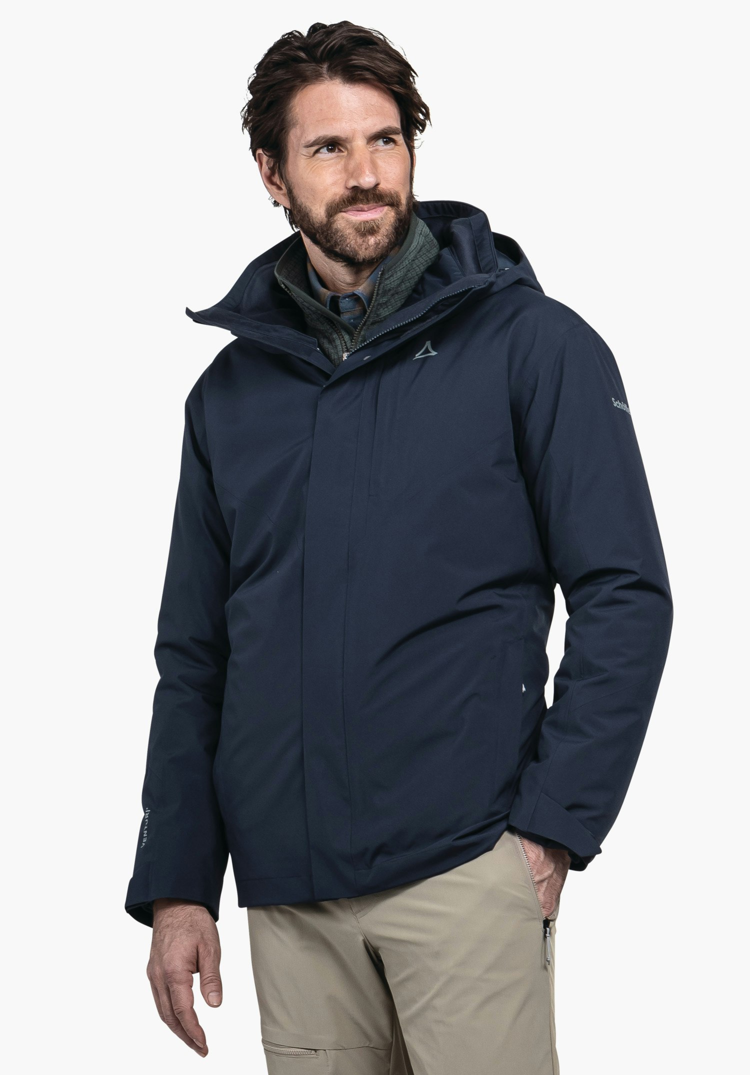 Breathable 3in1 multifunctional jacket