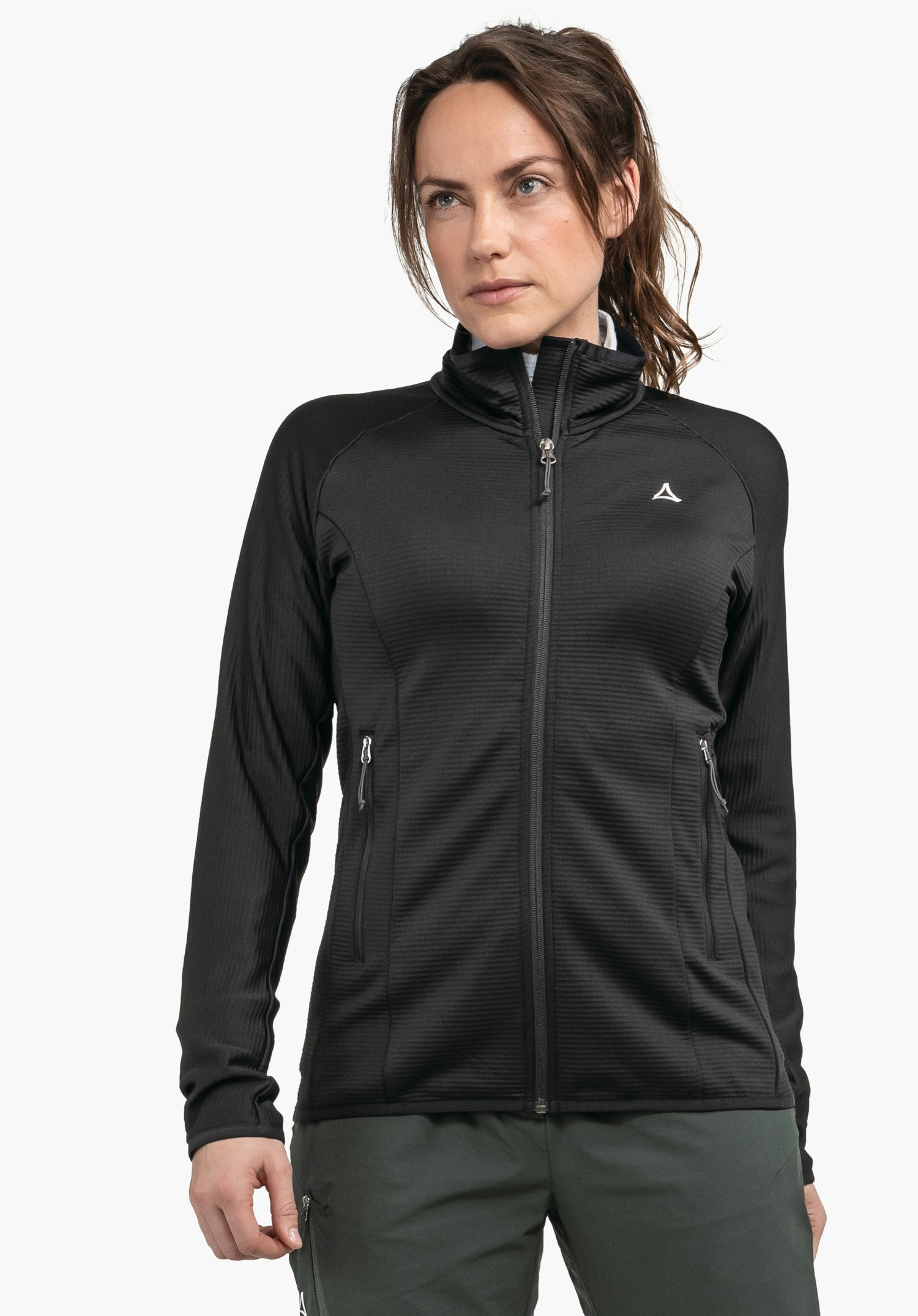 Fleece jacket for sporty hikes
