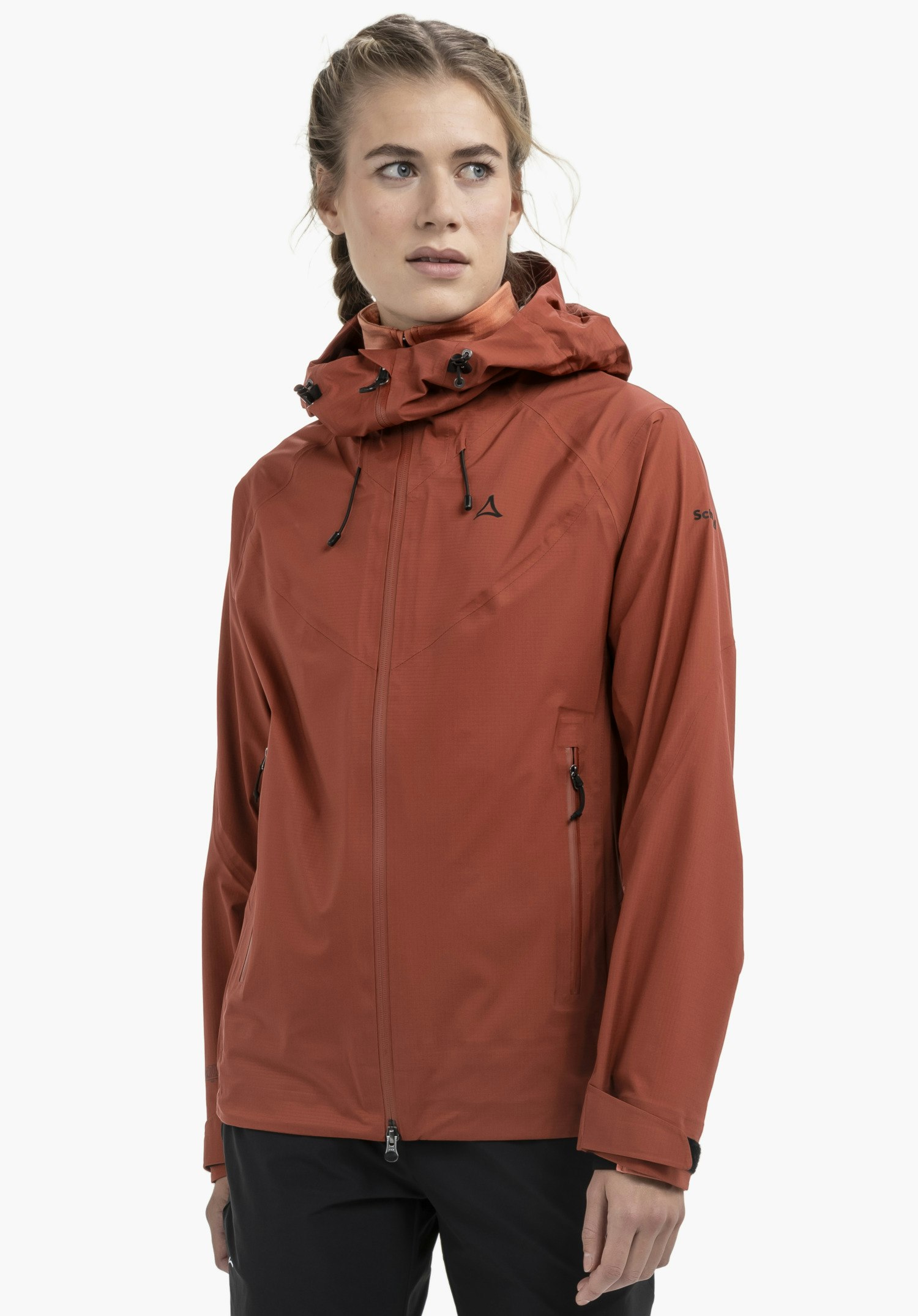 Absolutely waterproof 3-layer jacket