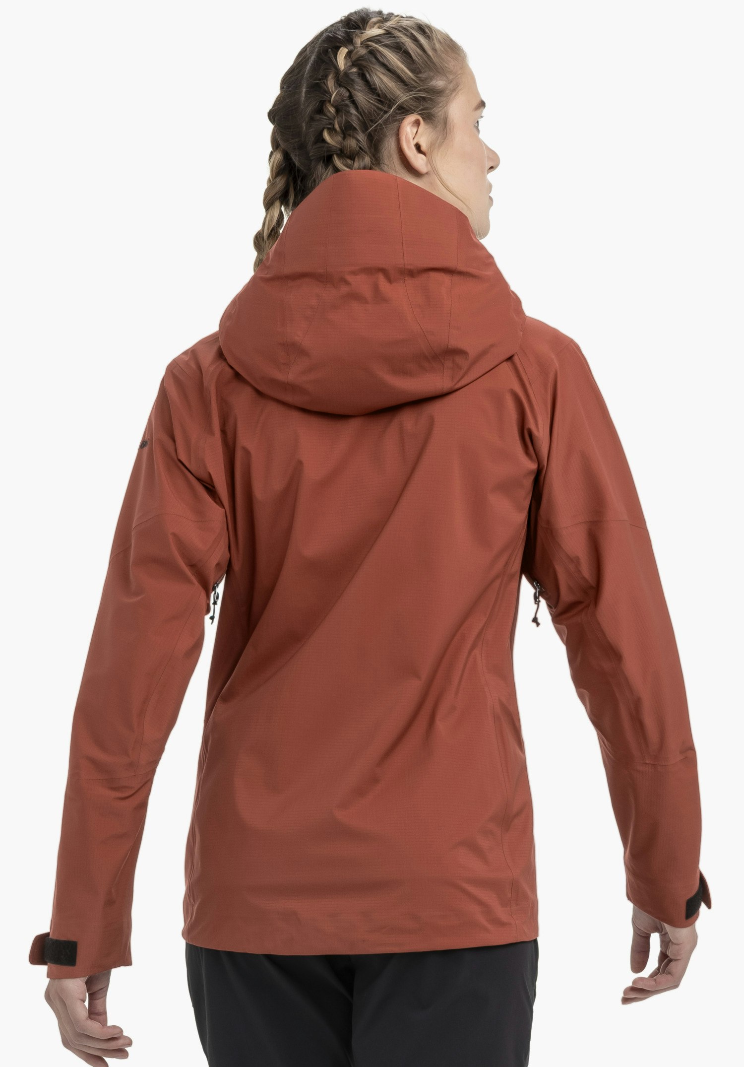 Absolutely waterproof 3-layer jacket