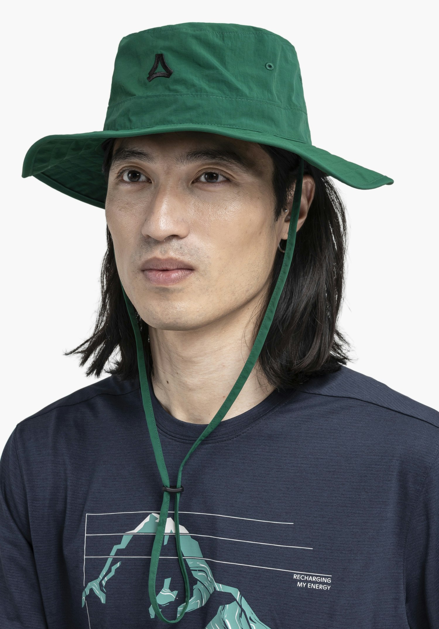 Sun hat with wide brim