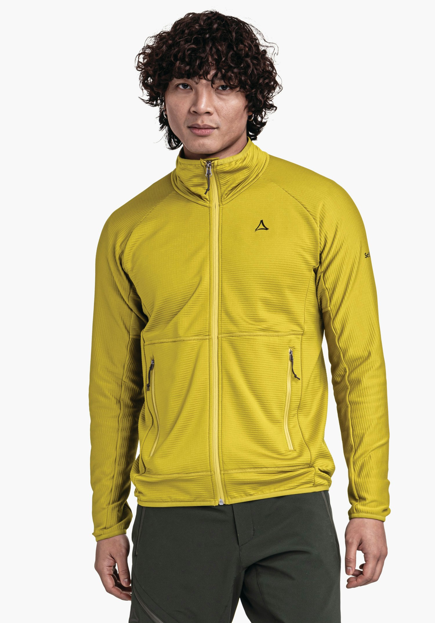 Fleece jacket for sporty hikes