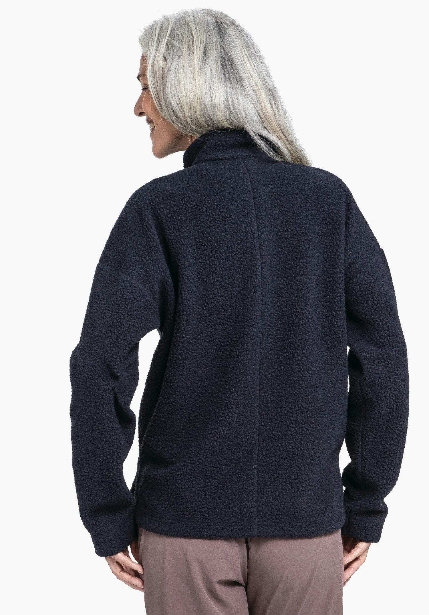 Cozy and warm Sherpa fleece jacket