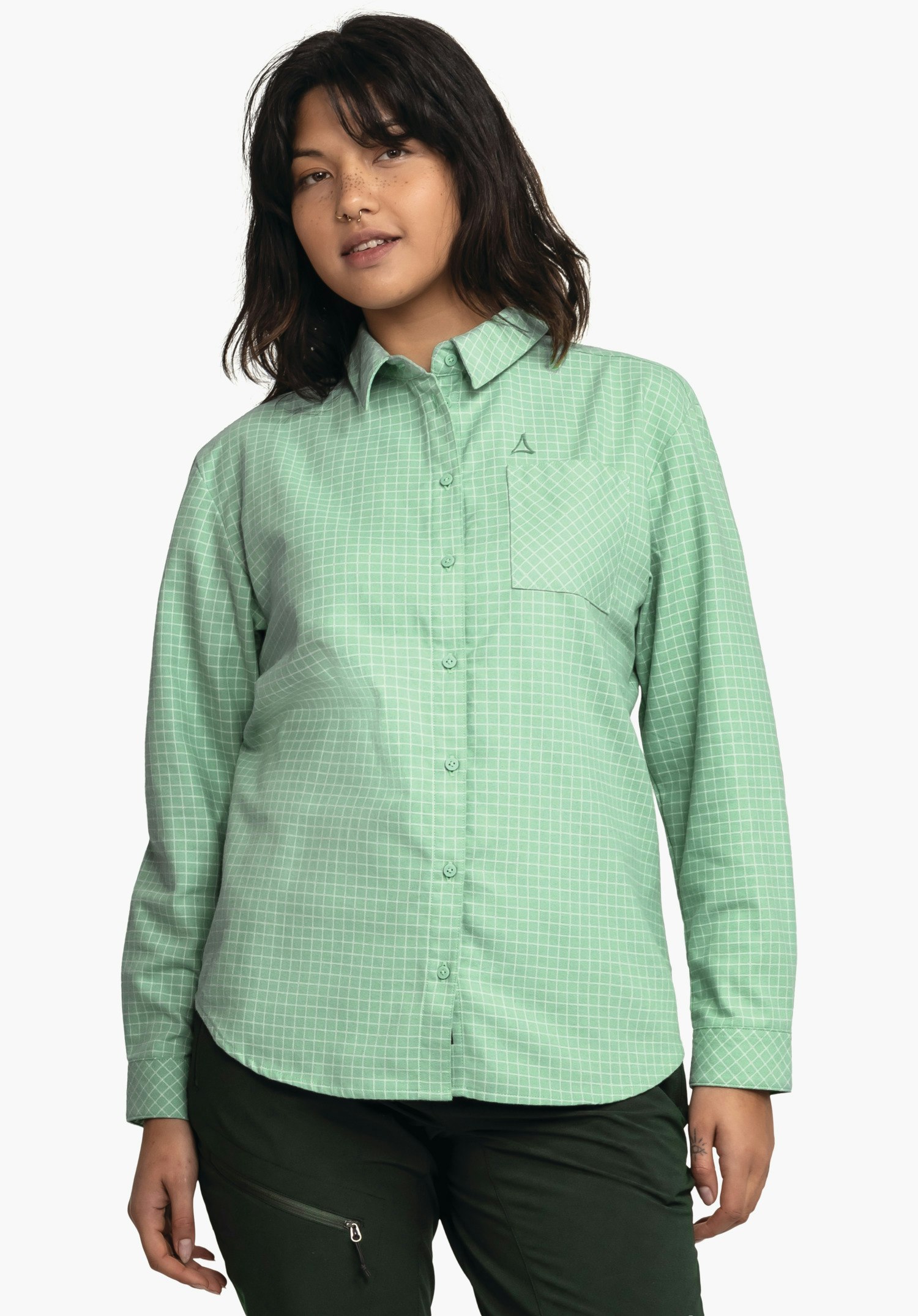 Warming & comfortable hiking blouse