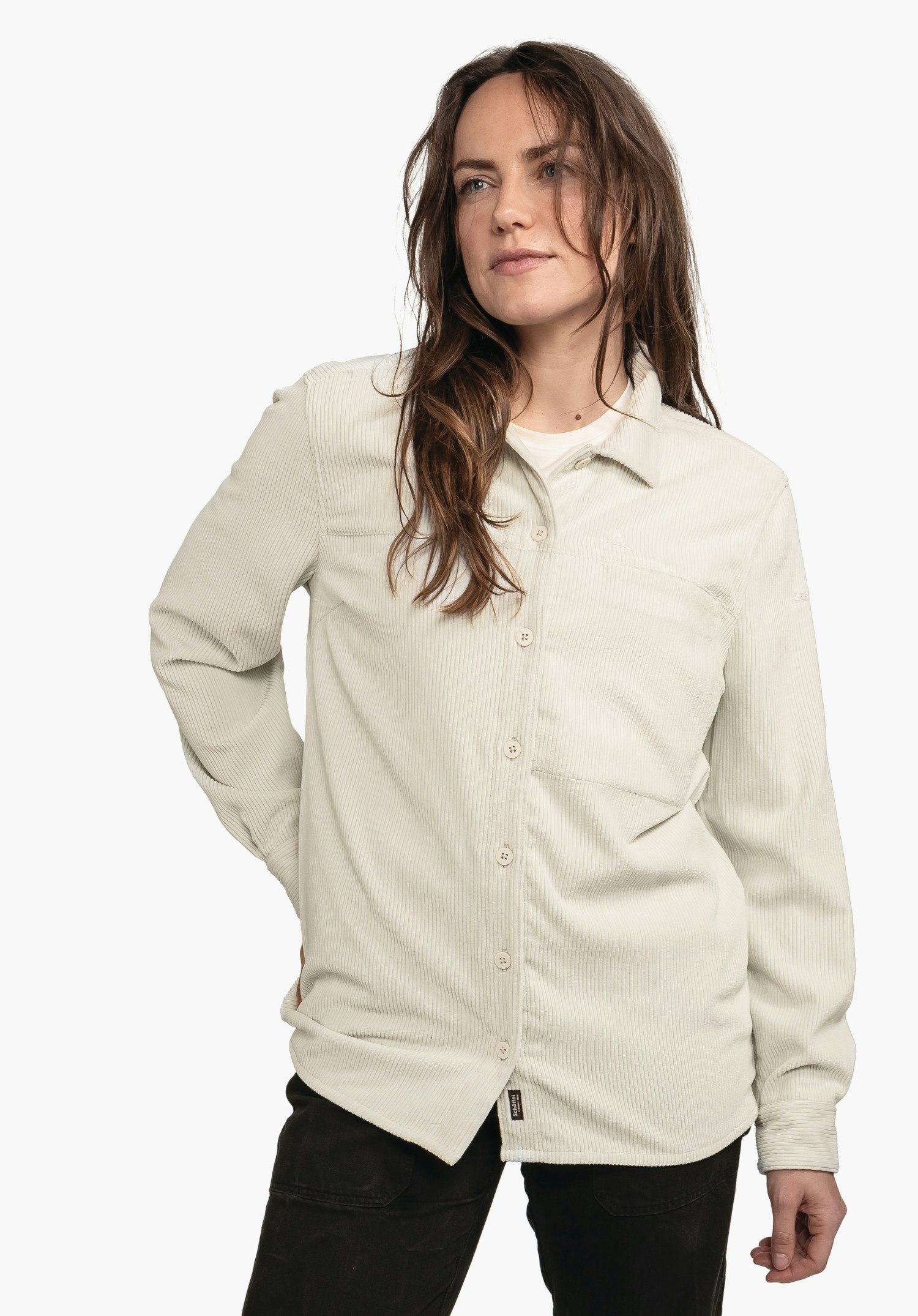 Soft corduroy overshirt
