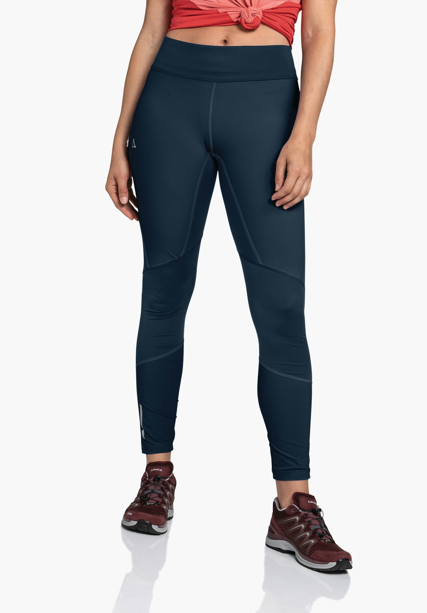 Abrasion resistant and lightweight hiking tights