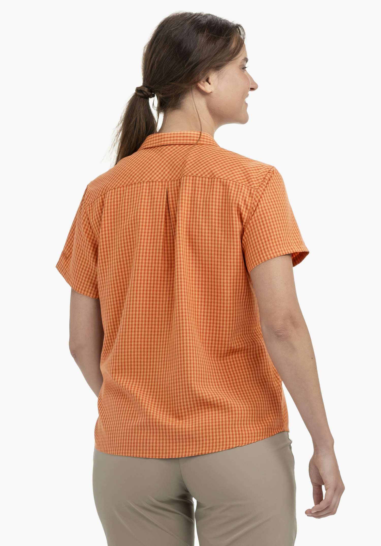 Quick-drying short-sleeved hiking blouse