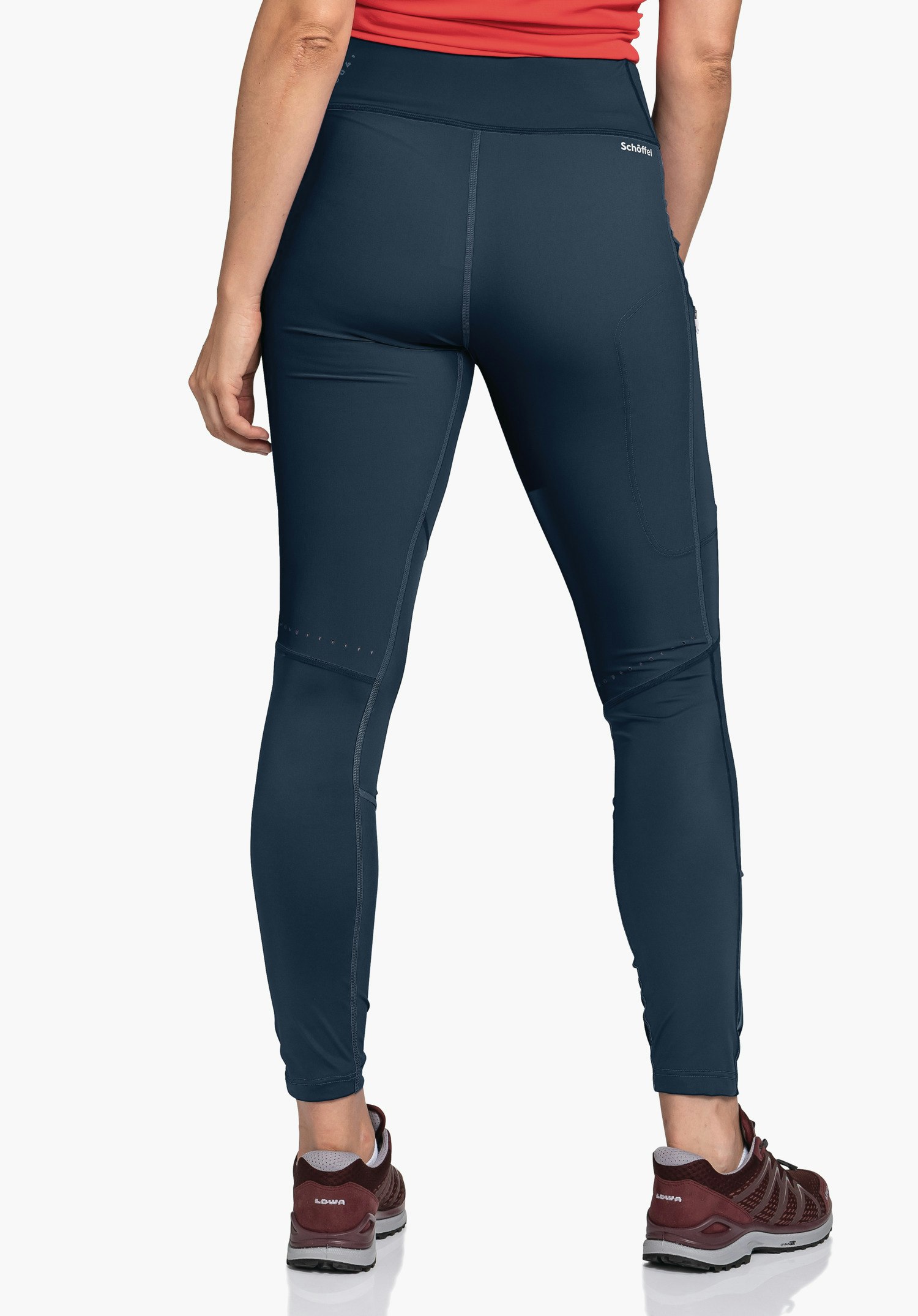 Abrasion resistant and lightweight hiking tights