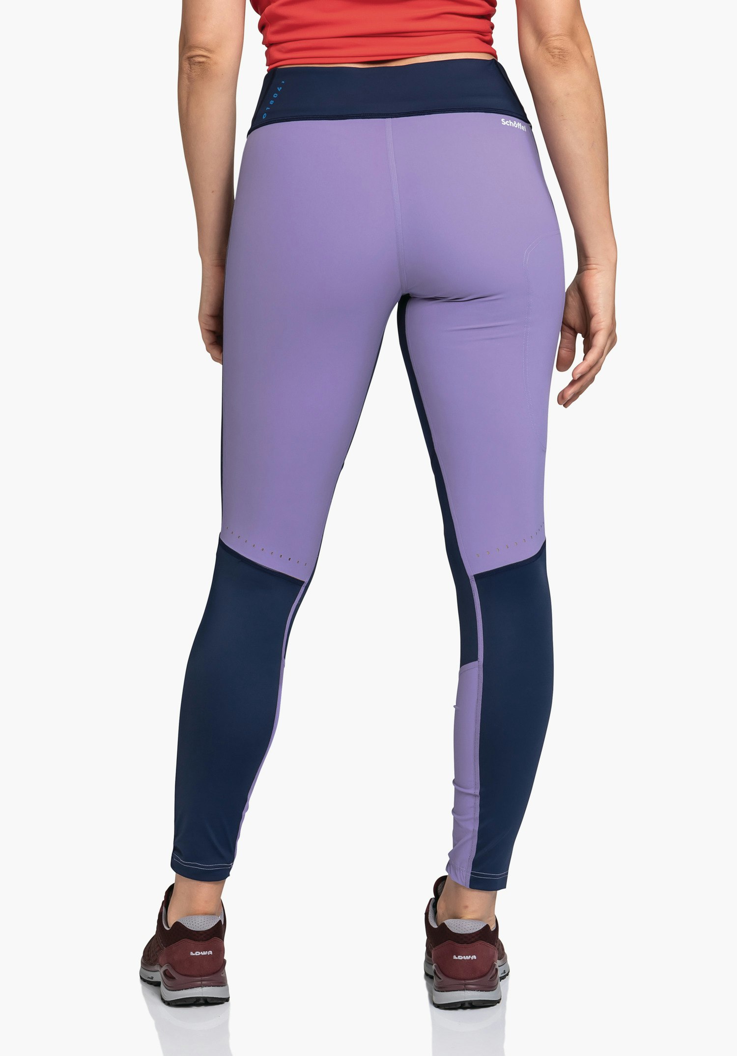 Abrasion resistant and lightweight hiking tights