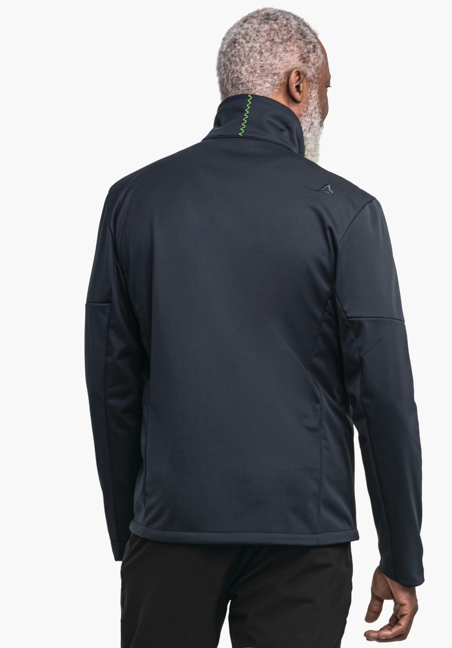 Warming softshell jacket for hiking