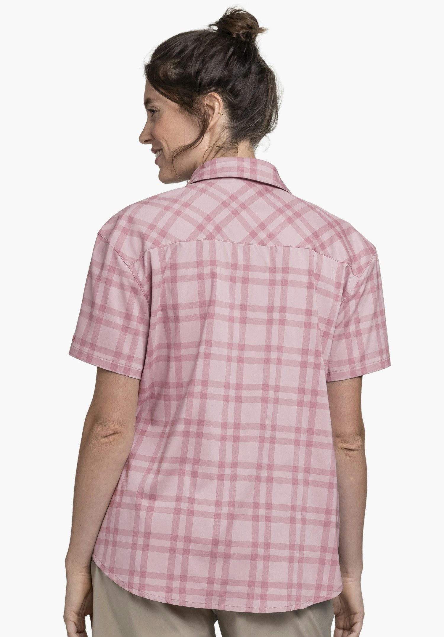 Elastic & odor-inhibiting blouse