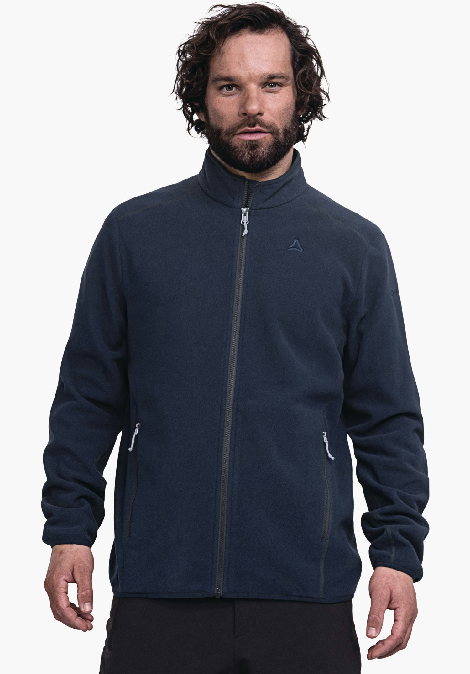 Lightweight fleece jacket for hiking