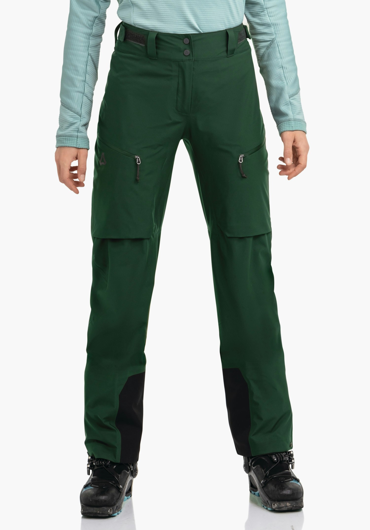 Highly breathable ski touring pants