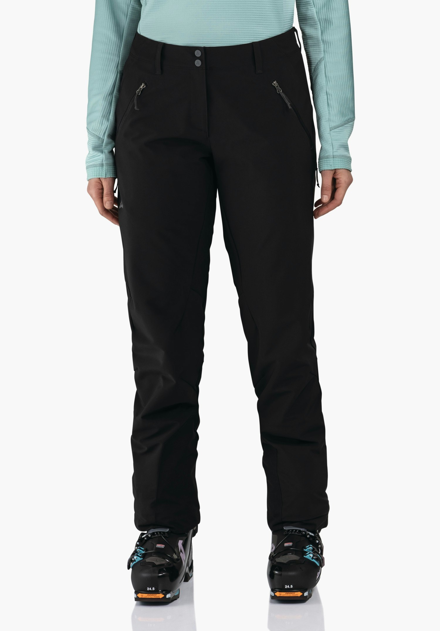 Breathable ski touring softshell pants