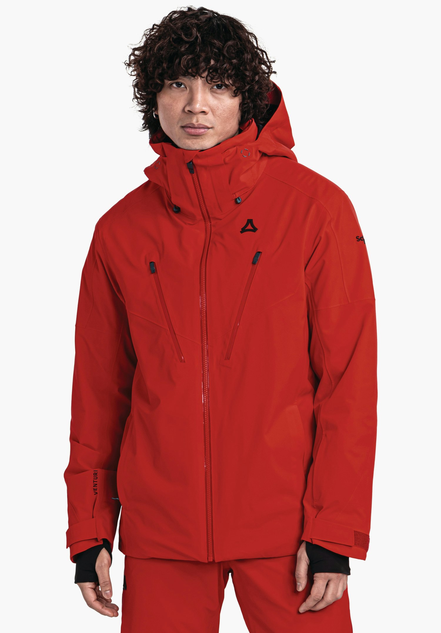 Modern performance ski jacket